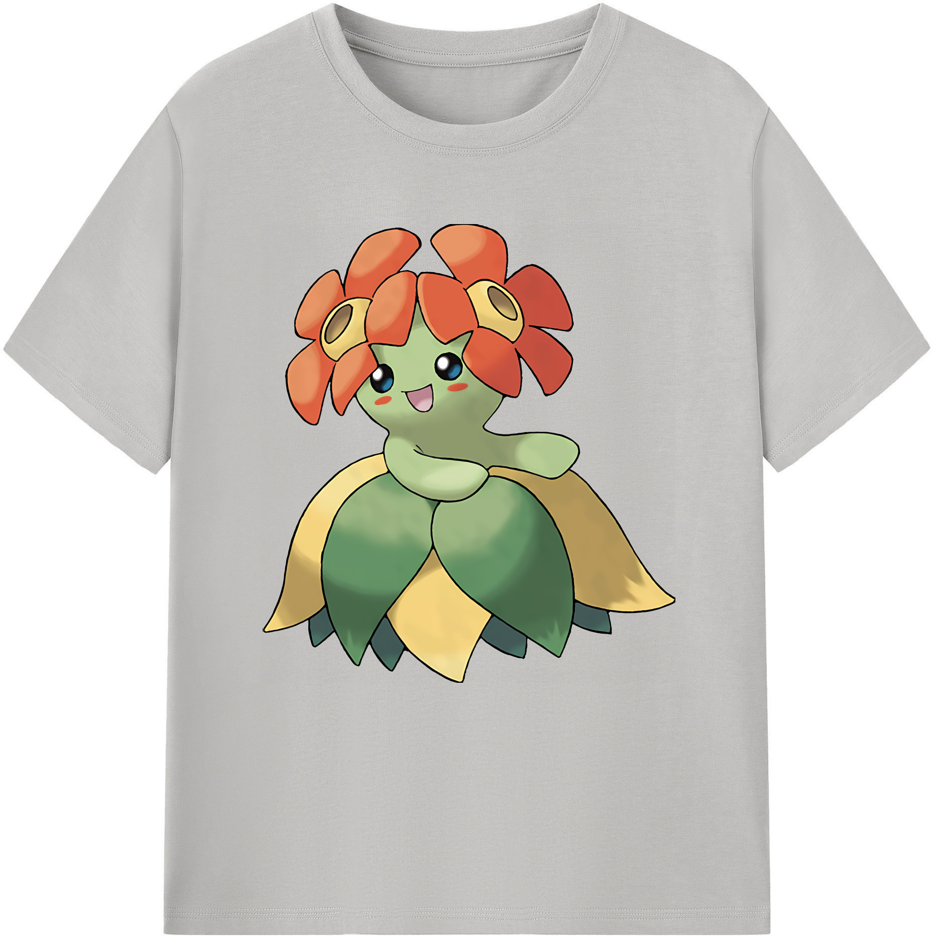 （画像用） ポケットモンスター Pokémon レディースカジュアルプリントTシャツ（綿100％）