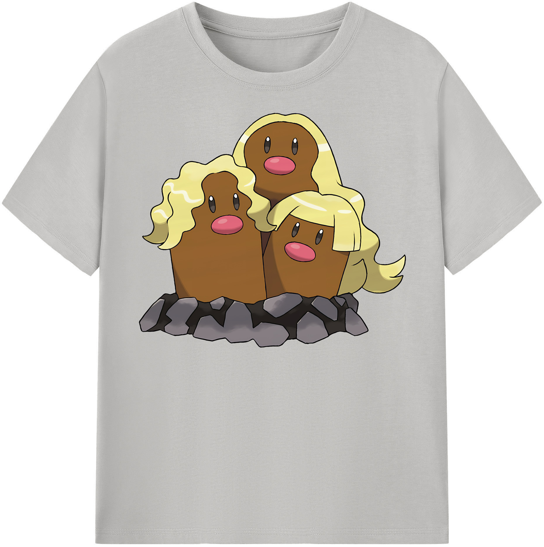 （画像用） ポケットモンスター Pokémon レディースカジュアルプリントTシャツ（綿100％）