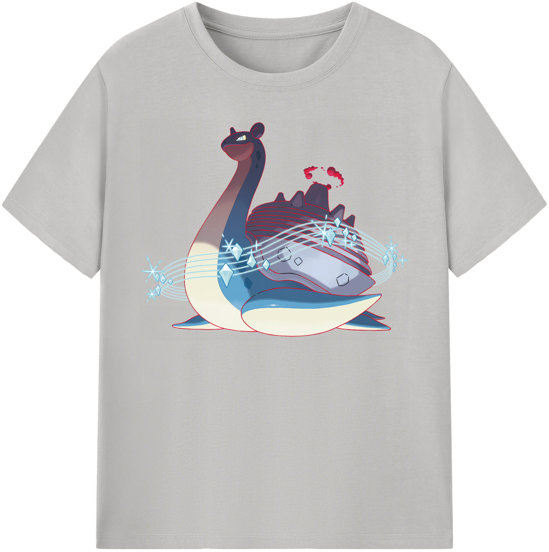 （画像用） ポケットモンスター Pokémon レディースカジュアルプリントTシャツ（綿100％）