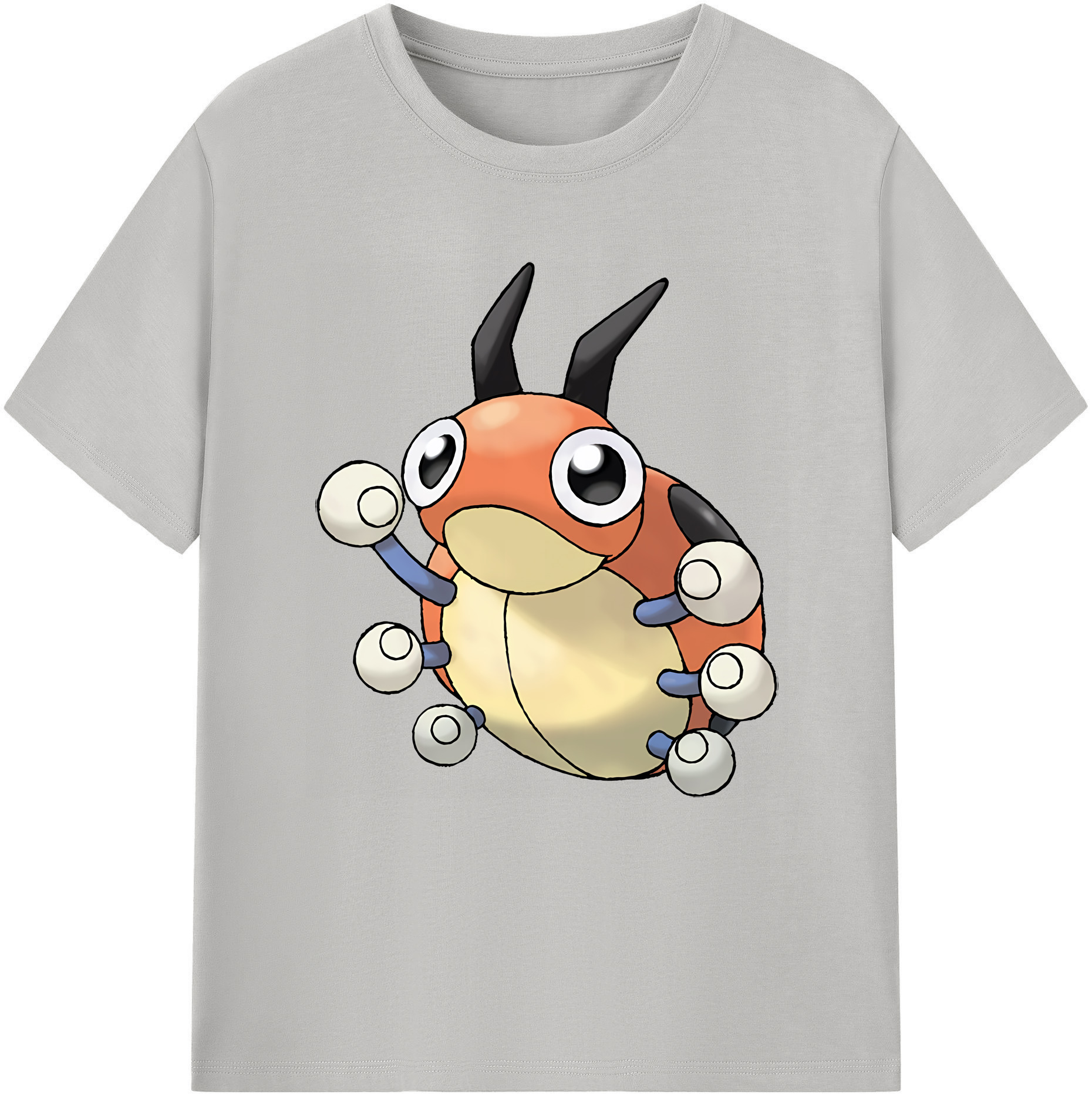 （画像用） ポケットモンスター Pokémon レディースカジュアルプリントTシャツ（綿100％）