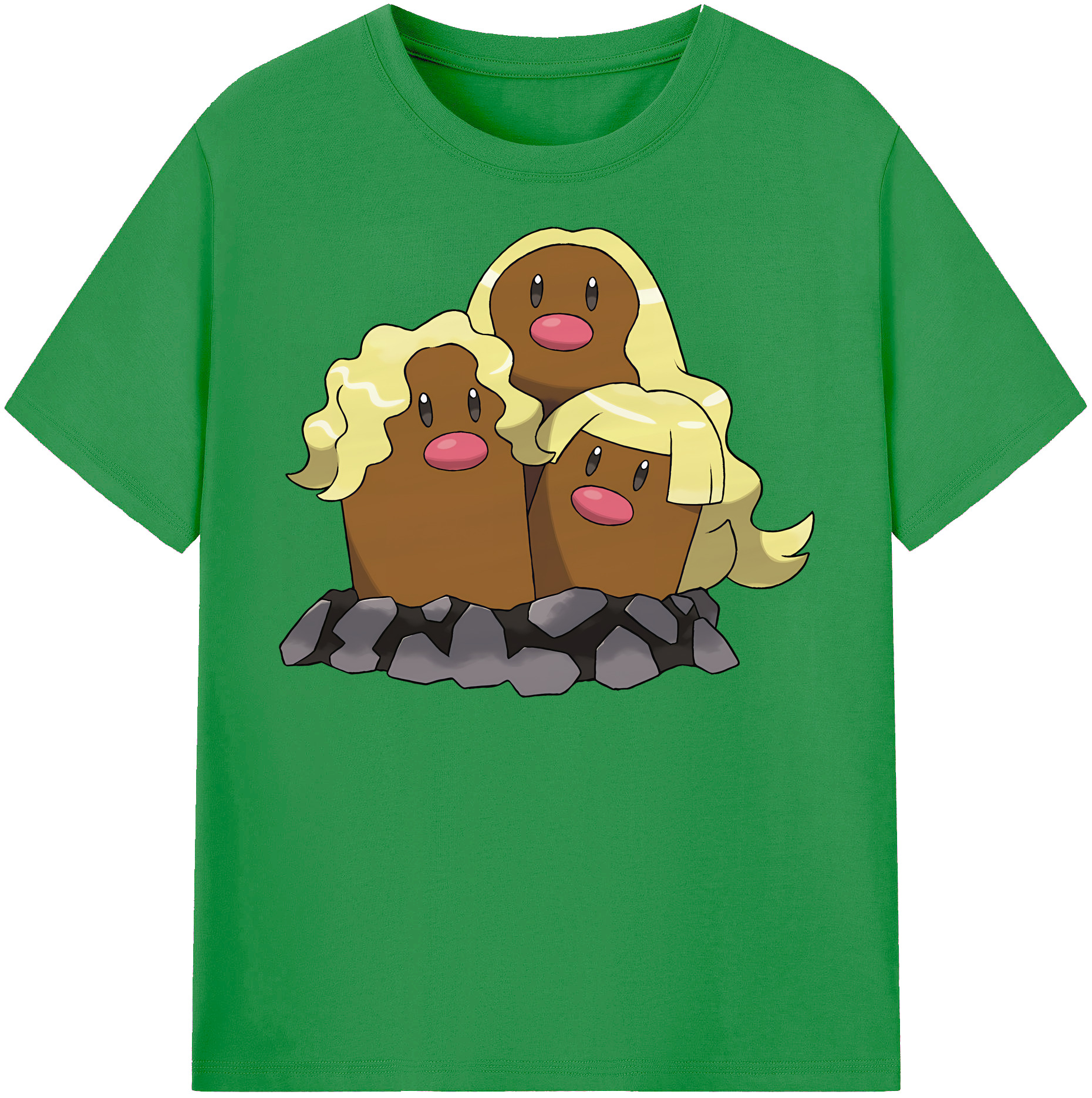 （画像用） ポケットモンスター Pokémon レディースカジュアルプリントTシャツ（綿100％）