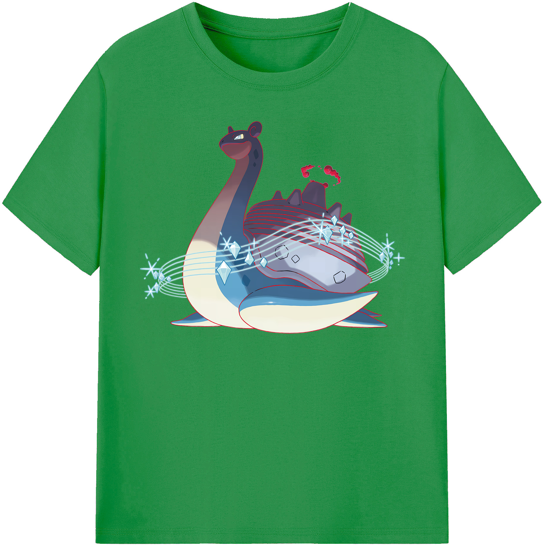 （画像用） ポケットモンスター Pokémon レディースカジュアルプリントTシャツ（綿100％）