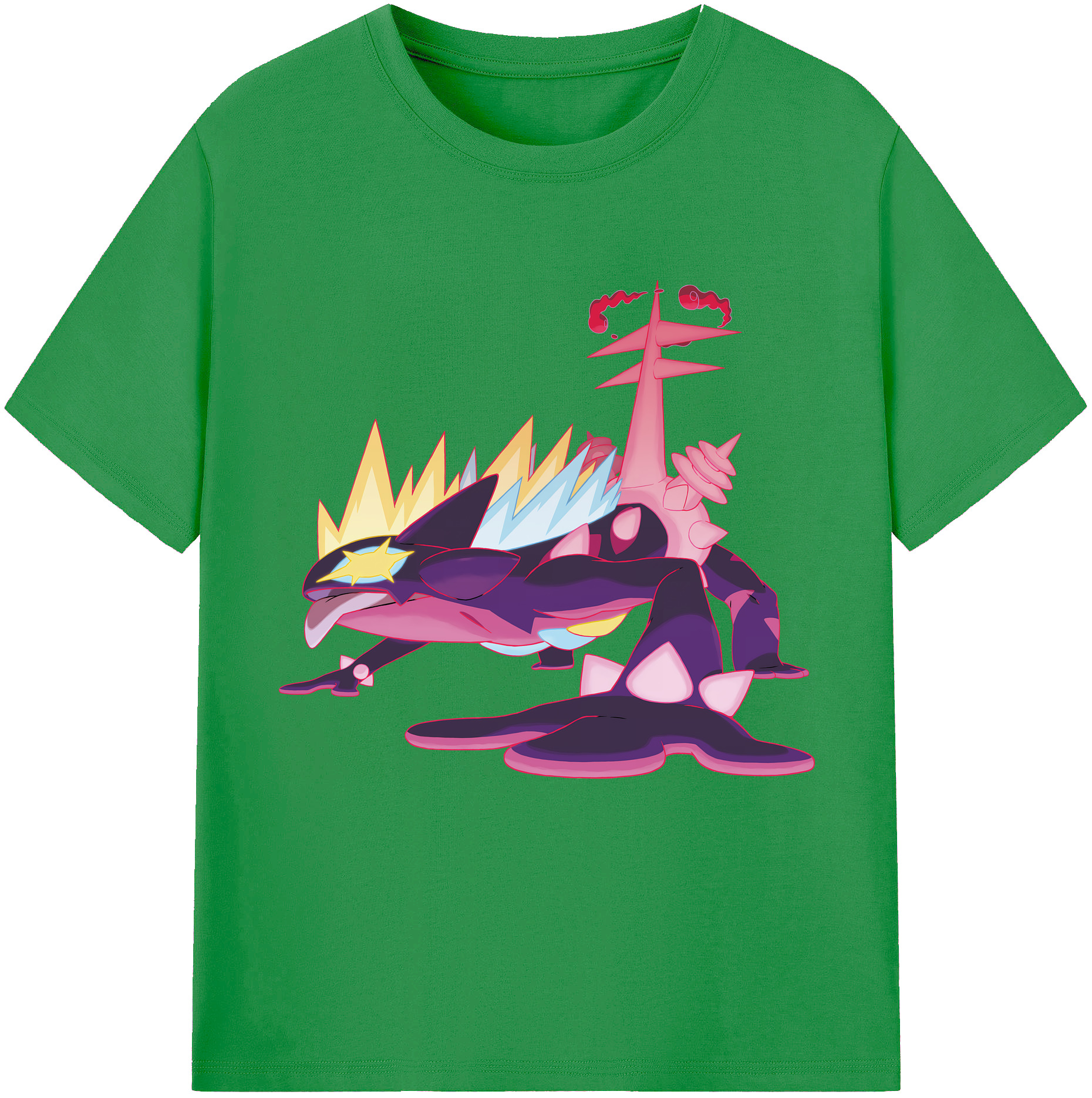 （画像用） ポケットモンスター Pokémon レディースカジュアルプリントTシャツ（綿100％）