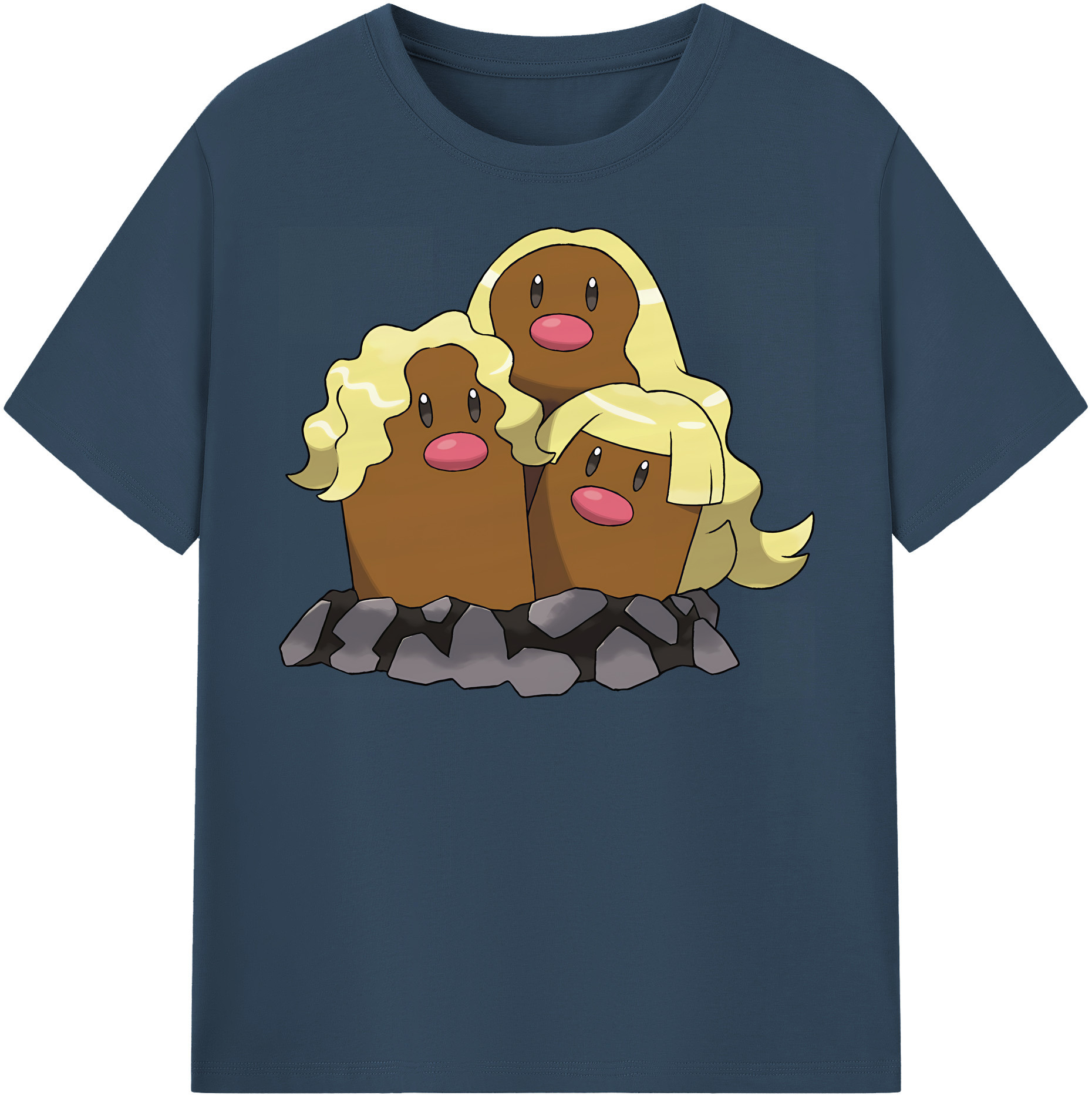 （画像用） ポケットモンスター Pokémon レディースカジュアルプリントTシャツ（綿100％）