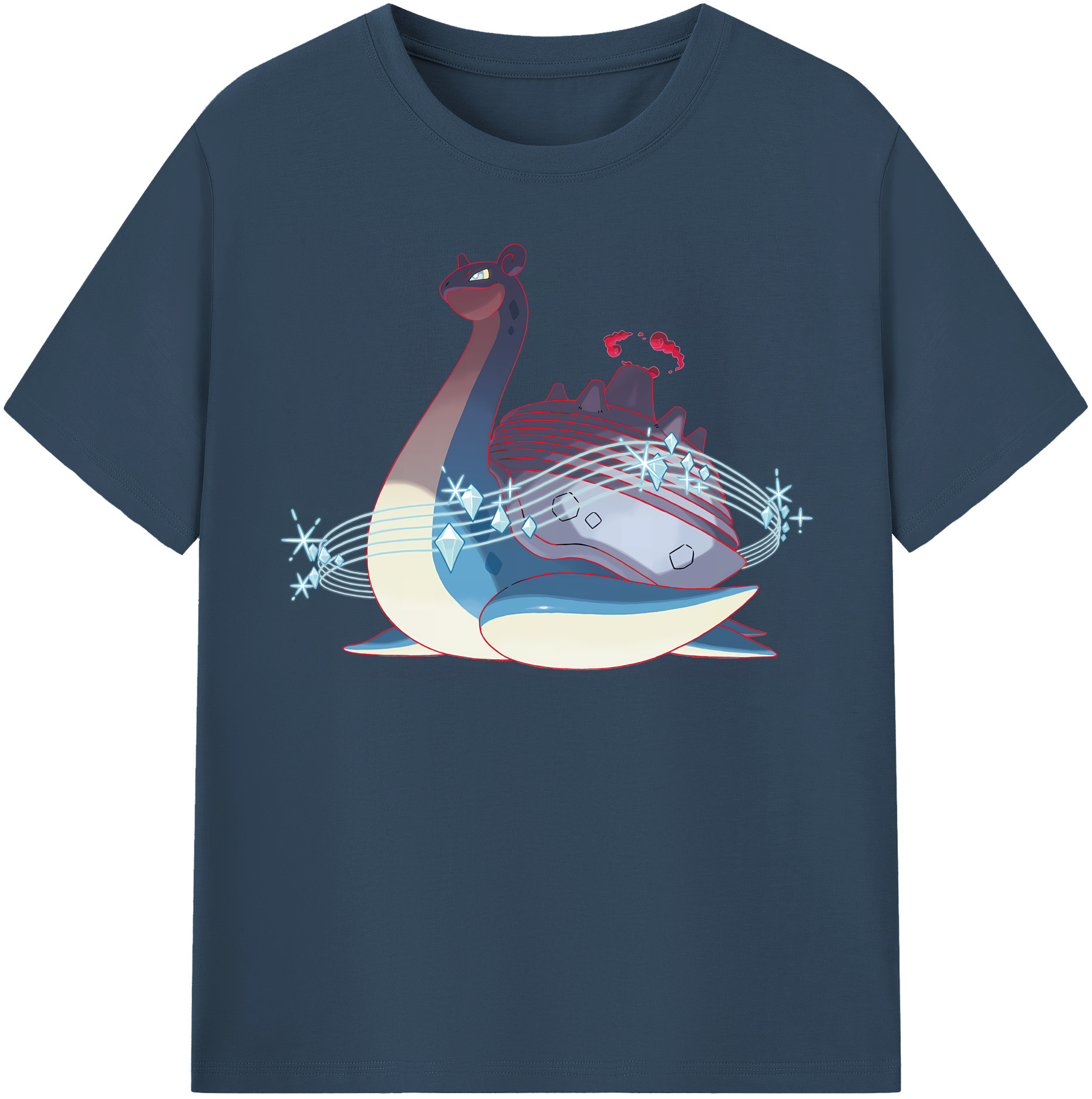 （画像用） ポケットモンスター Pokémon レディースカジュアルプリントTシャツ（綿100％）
