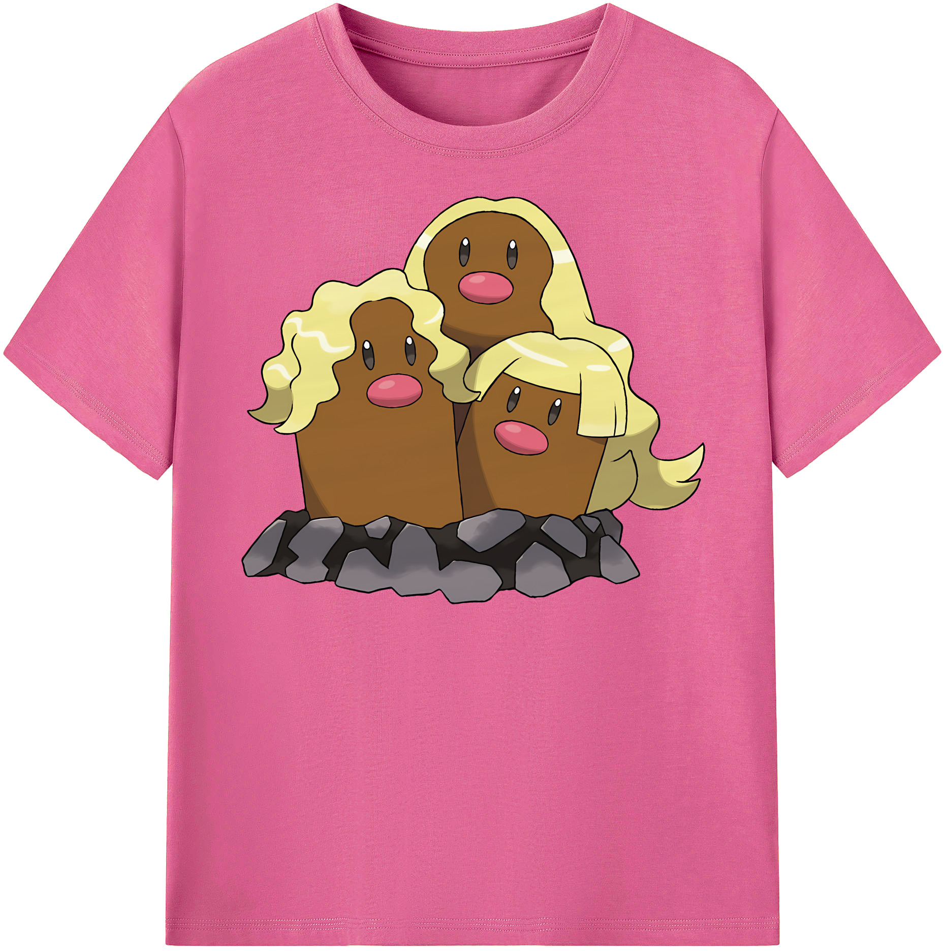 （画像用） ポケットモンスター Pokémon レディースカジュアルプリントTシャツ（綿100％）