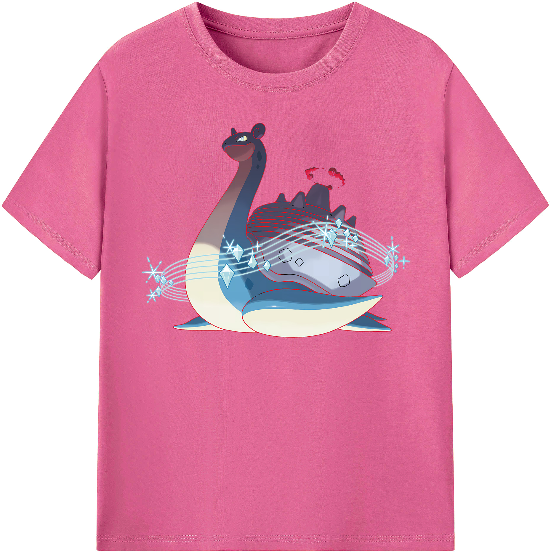 （画像用） ポケットモンスター Pokémon レディースカジュアルプリントTシャツ（綿100％）