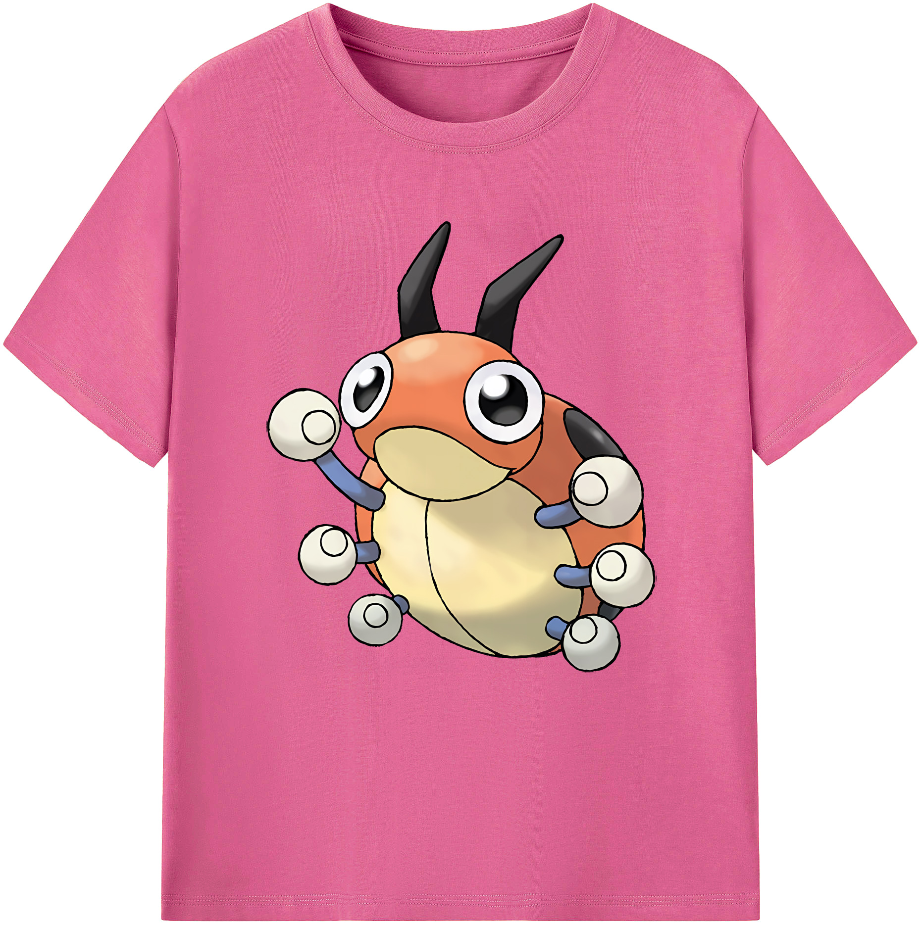 （画像用） ポケットモンスター Pokémon レディースカジュアルプリントTシャツ（綿100％）