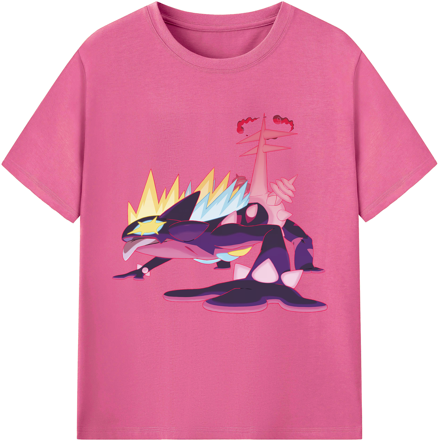 （画像用） ポケットモンスター Pokémon レディースカジュアルプリントTシャツ（綿100％）