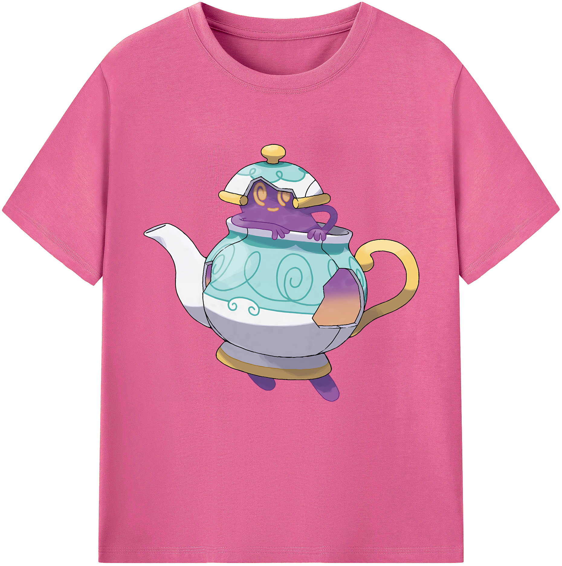 （画像用） ポケットモンスター Pokémon レディースカジュアルプリントTシャツ（綿100％）