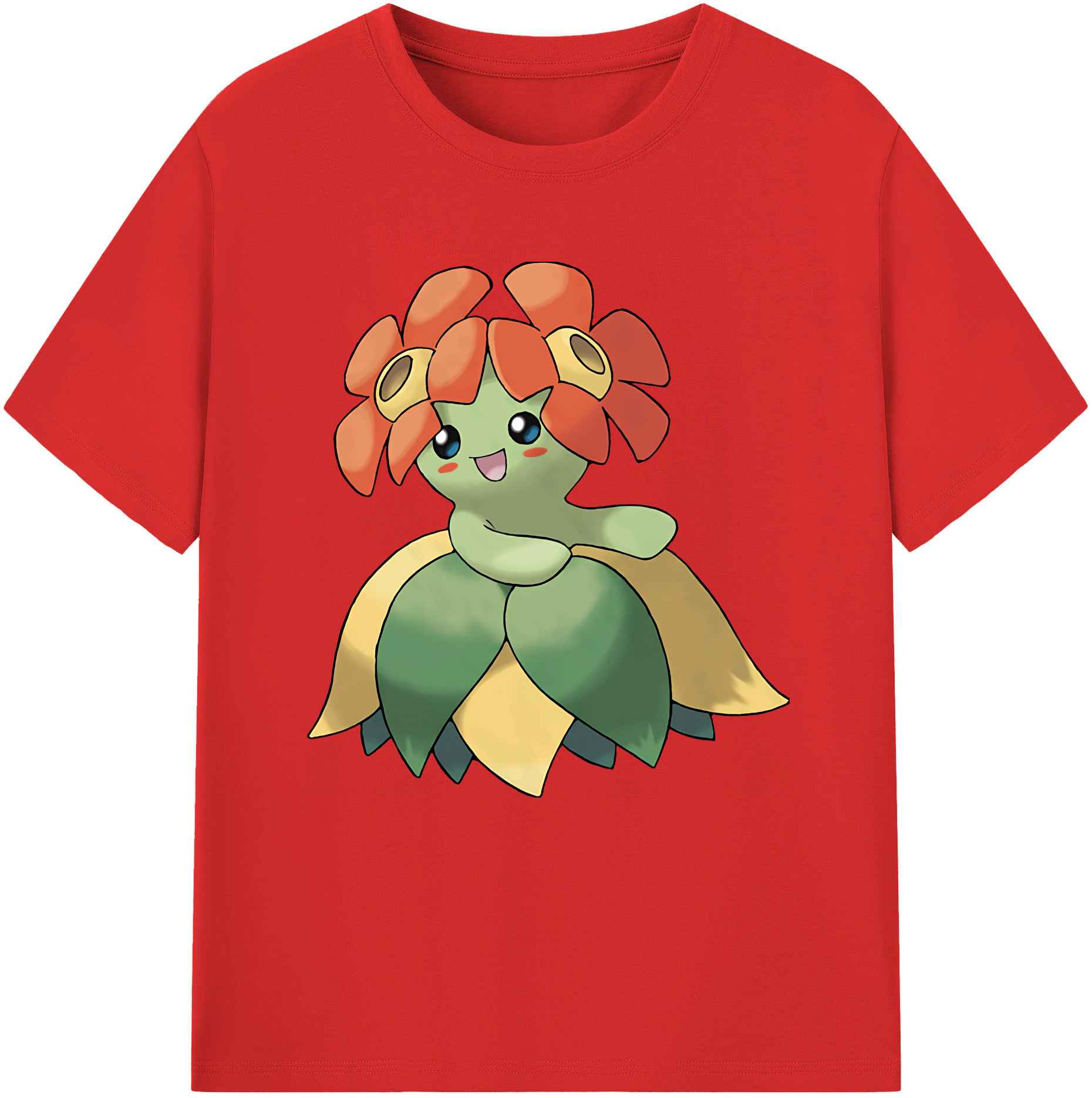 （画像用） ポケットモンスター Pokémon レディースカジュアルプリントTシャツ（綿100％）