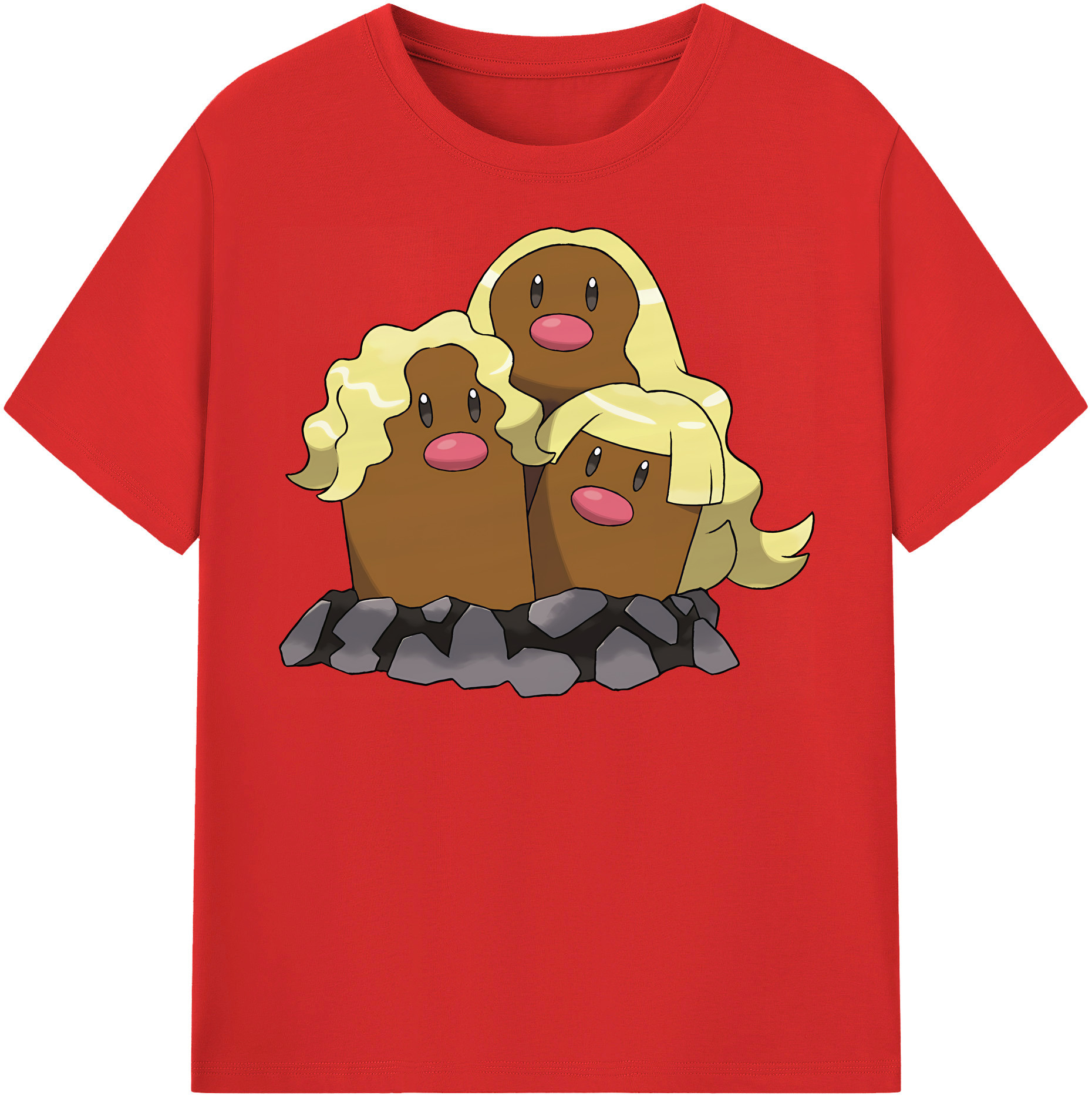 （画像用） ポケットモンスター Pokémon レディースカジュアルプリントTシャツ（綿100％）