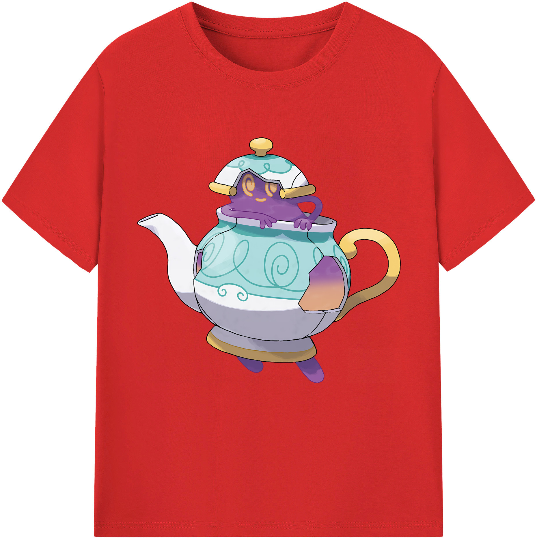 （画像用） ポケットモンスター Pokémon レディースカジュアルプリントTシャツ（綿100％）