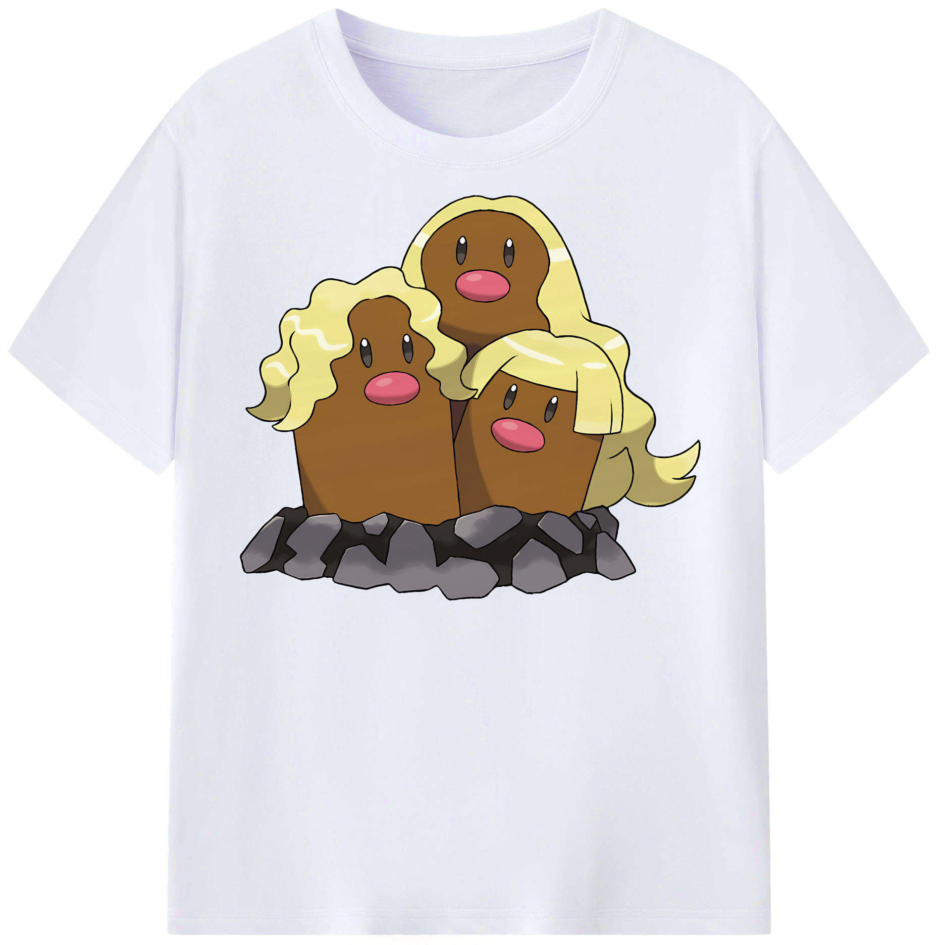（画像用） ポケットモンスター Pokémon レディースカジュアルプリントTシャツ（綿100％）