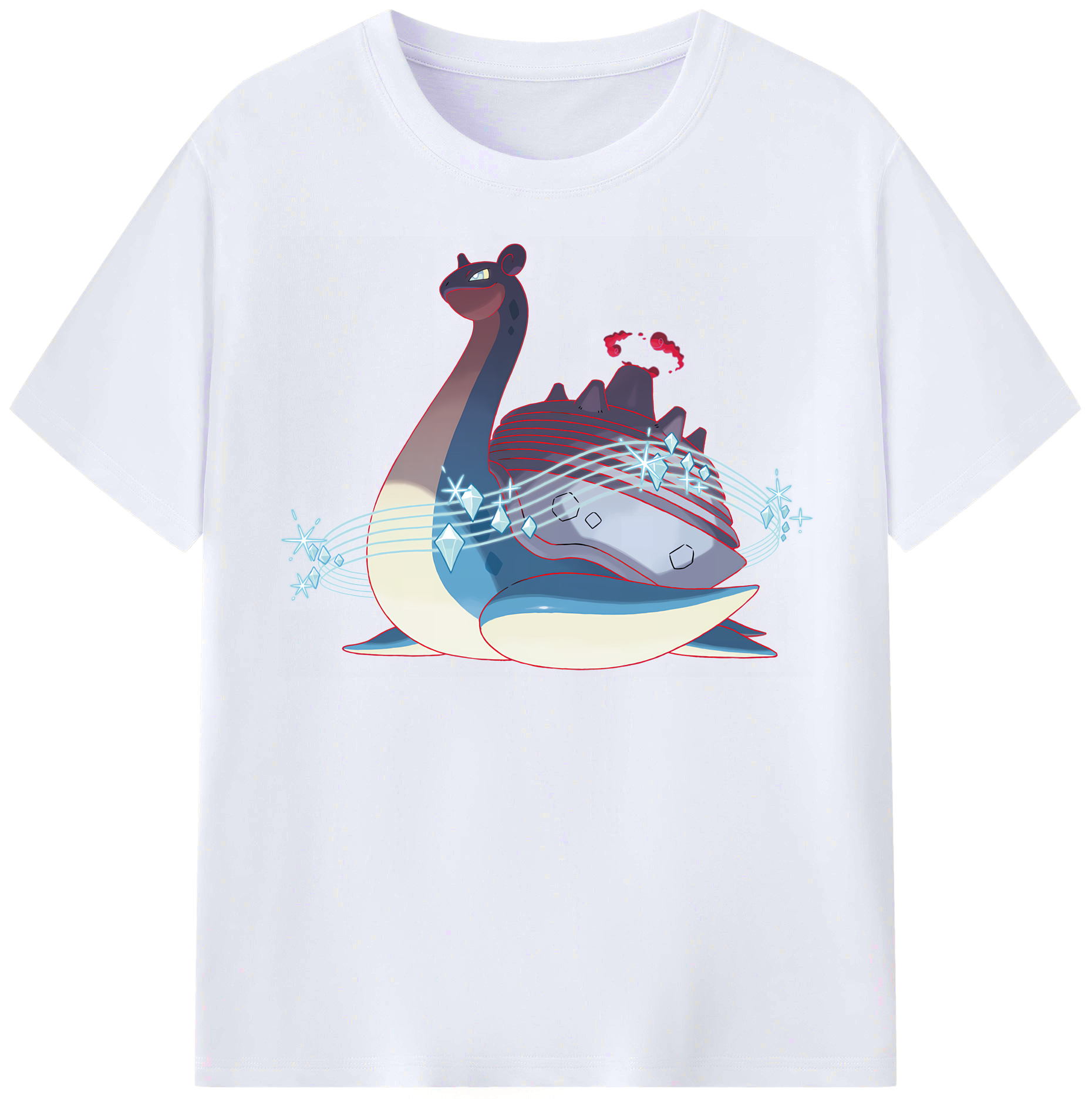 （画像用） ポケットモンスター Pokémon レディースカジュアルプリントTシャツ（綿100％）