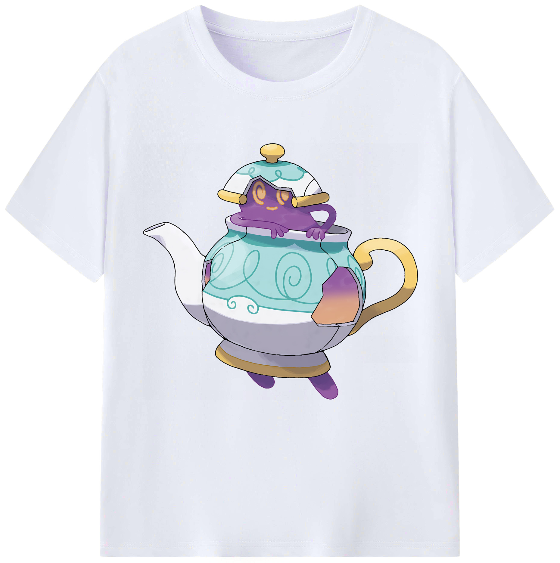 （画像用） ポケットモンスター Pokémon レディースカジュアルプリントTシャツ（綿100％）