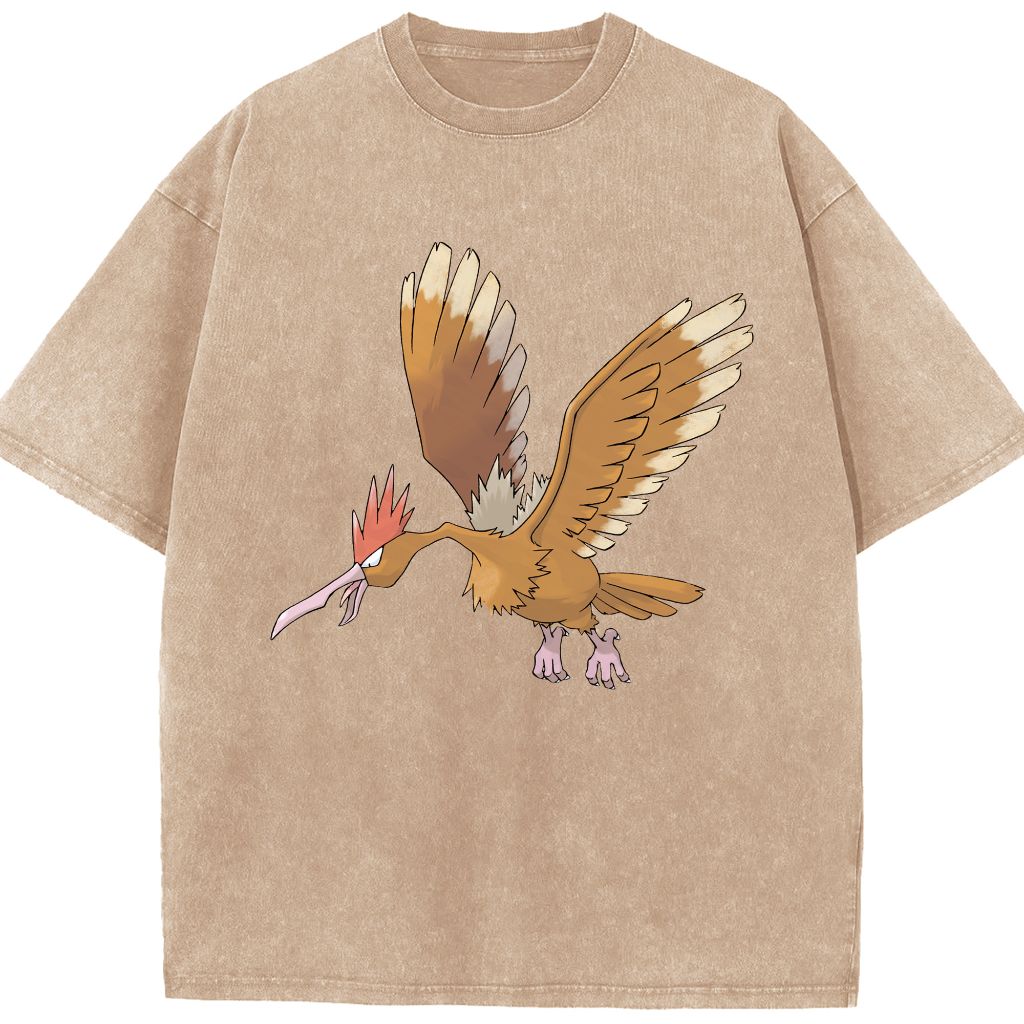 （画像用） ポケットモンスター Pokémon 綿100% ヴィンテージ風 半袖Tシャツ（フロントプリント）