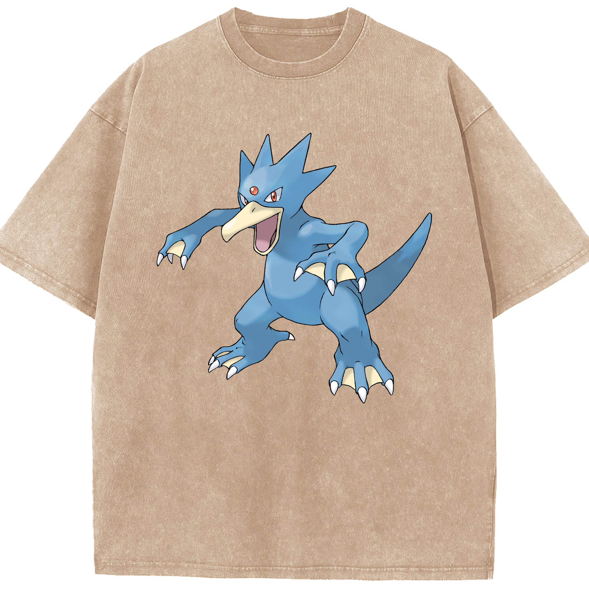 （画像用） ポケットモンスター Pokémon 綿100% ヴィンテージ風 半袖Tシャツ（フロントプリント）