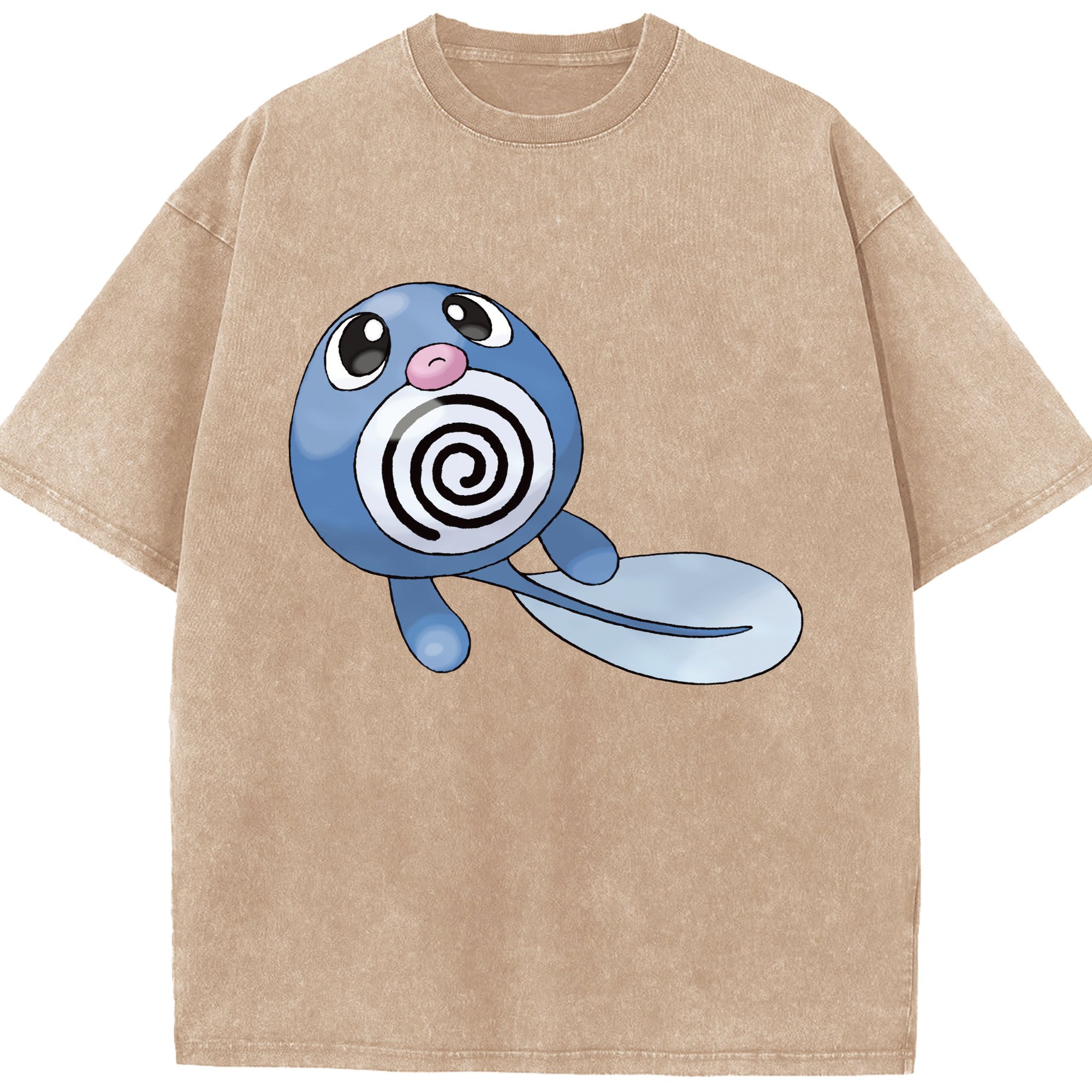 （画像用） ポケットモンスター Pokémon 綿100% ヴィンテージ風 半袖Tシャツ（フロントプリント）