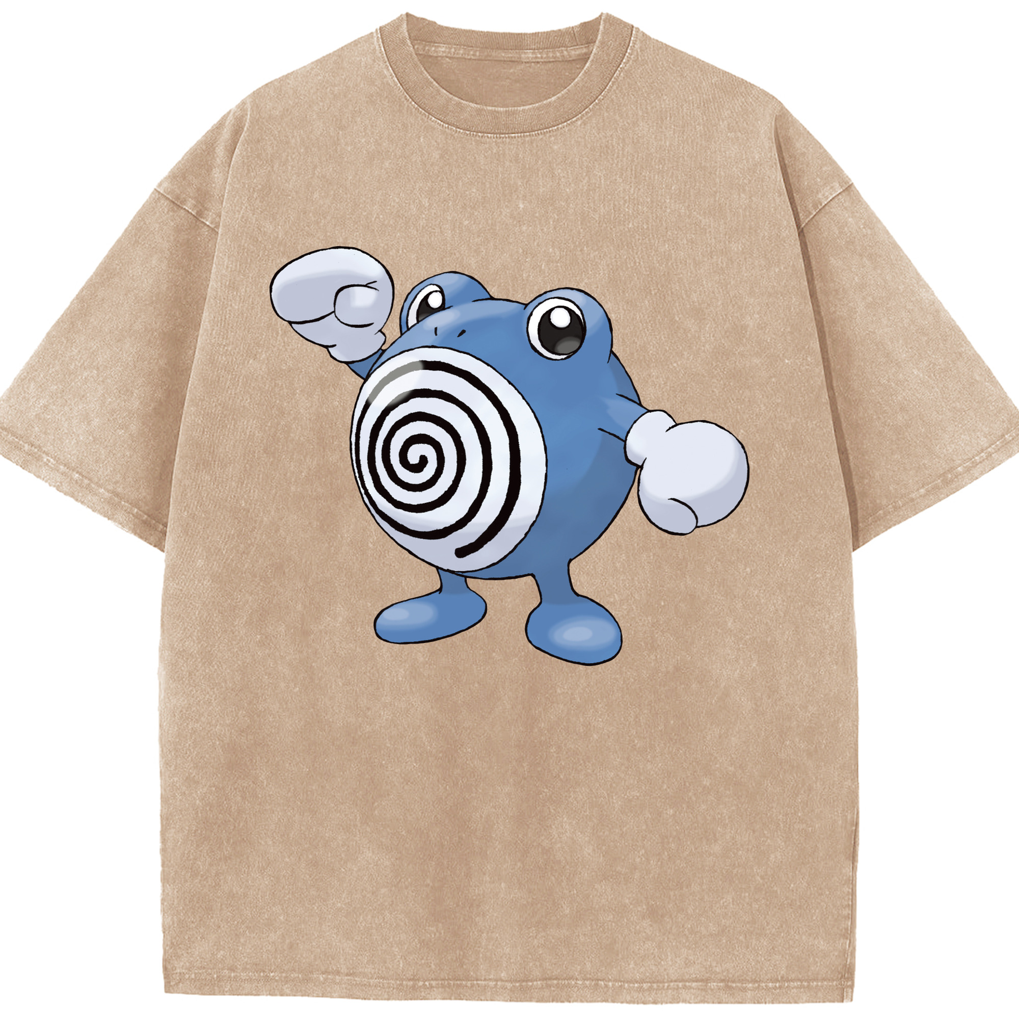 （画像用） ポケットモンスター Pokémon 綿100% ヴィンテージ風 半袖Tシャツ（フロントプリント）