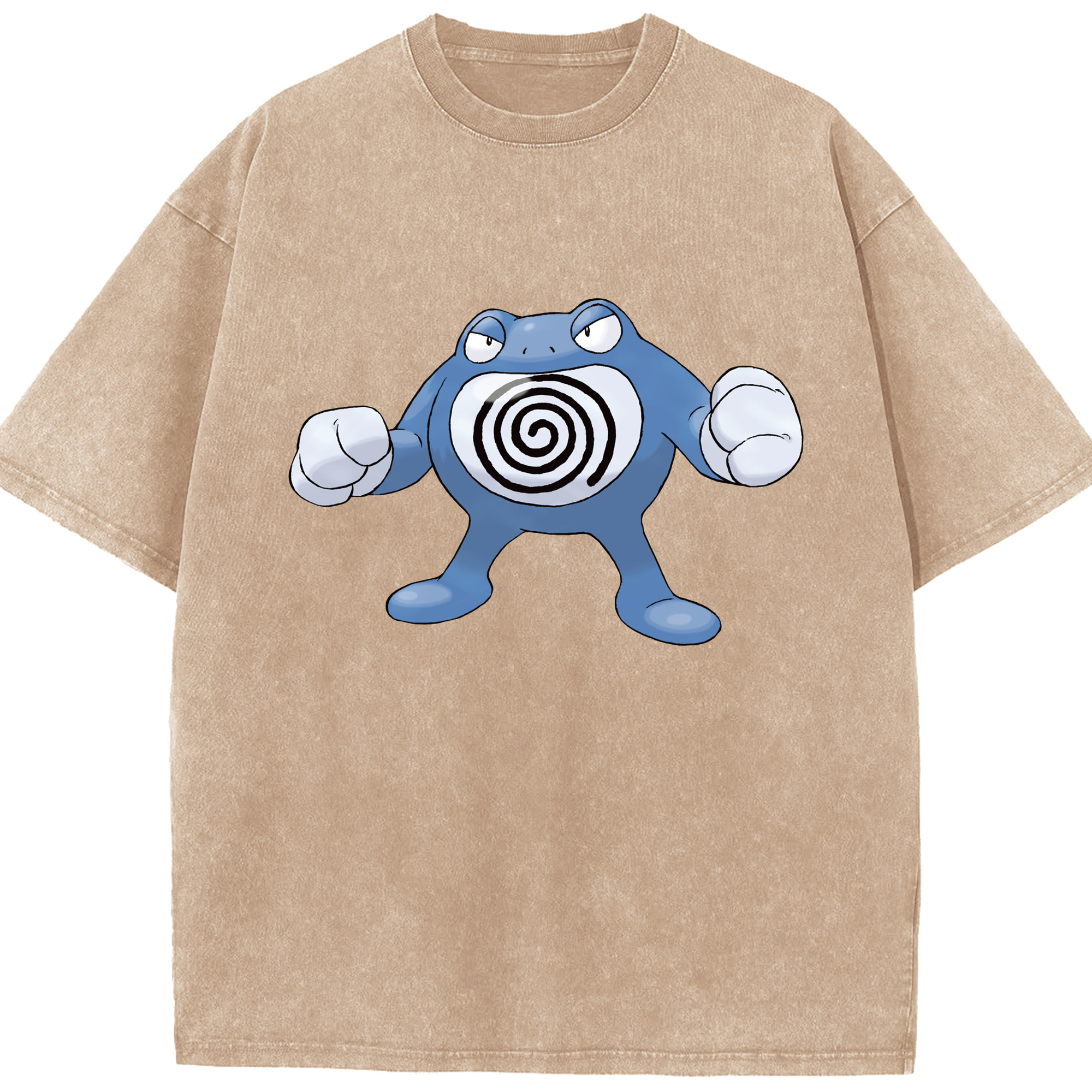 （画像用） ポケットモンスター Pokémon 綿100% ヴィンテージ風 半袖Tシャツ（フロントプリント）