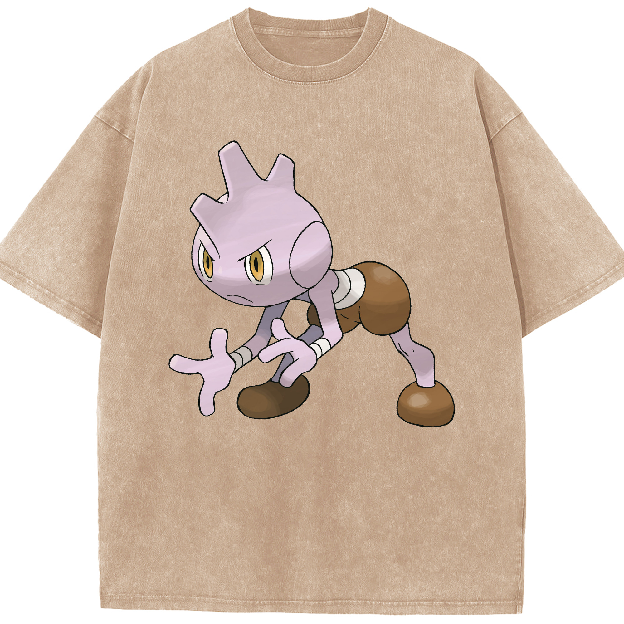 （画像用） ポケットモンスター Pokémon 綿100% ヴィンテージ風 半袖Tシャツ（フロントプリント）