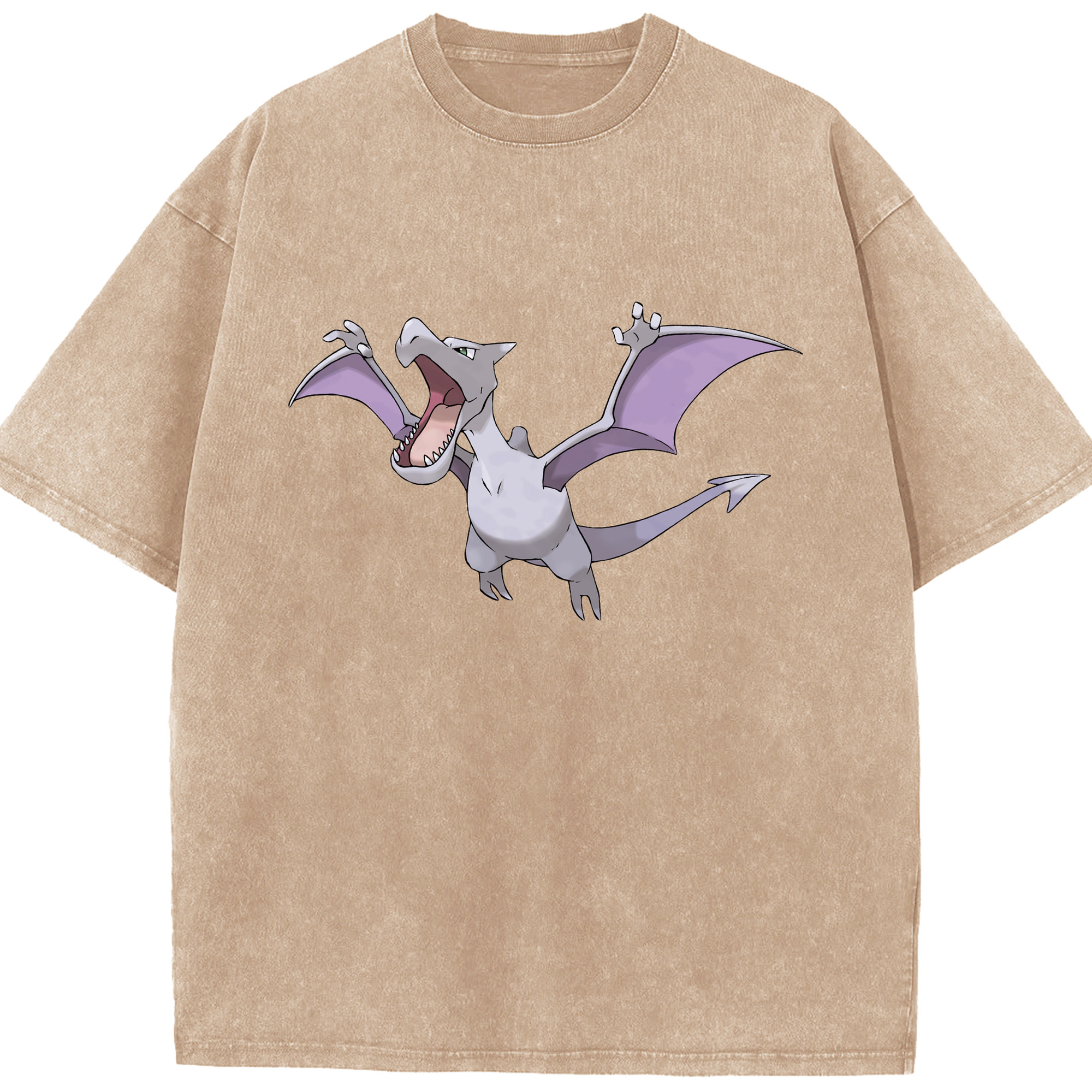 （画像用） ポケットモンスター Pokémon 綿100% ヴィンテージ風 半袖Tシャツ（フロントプリント）
