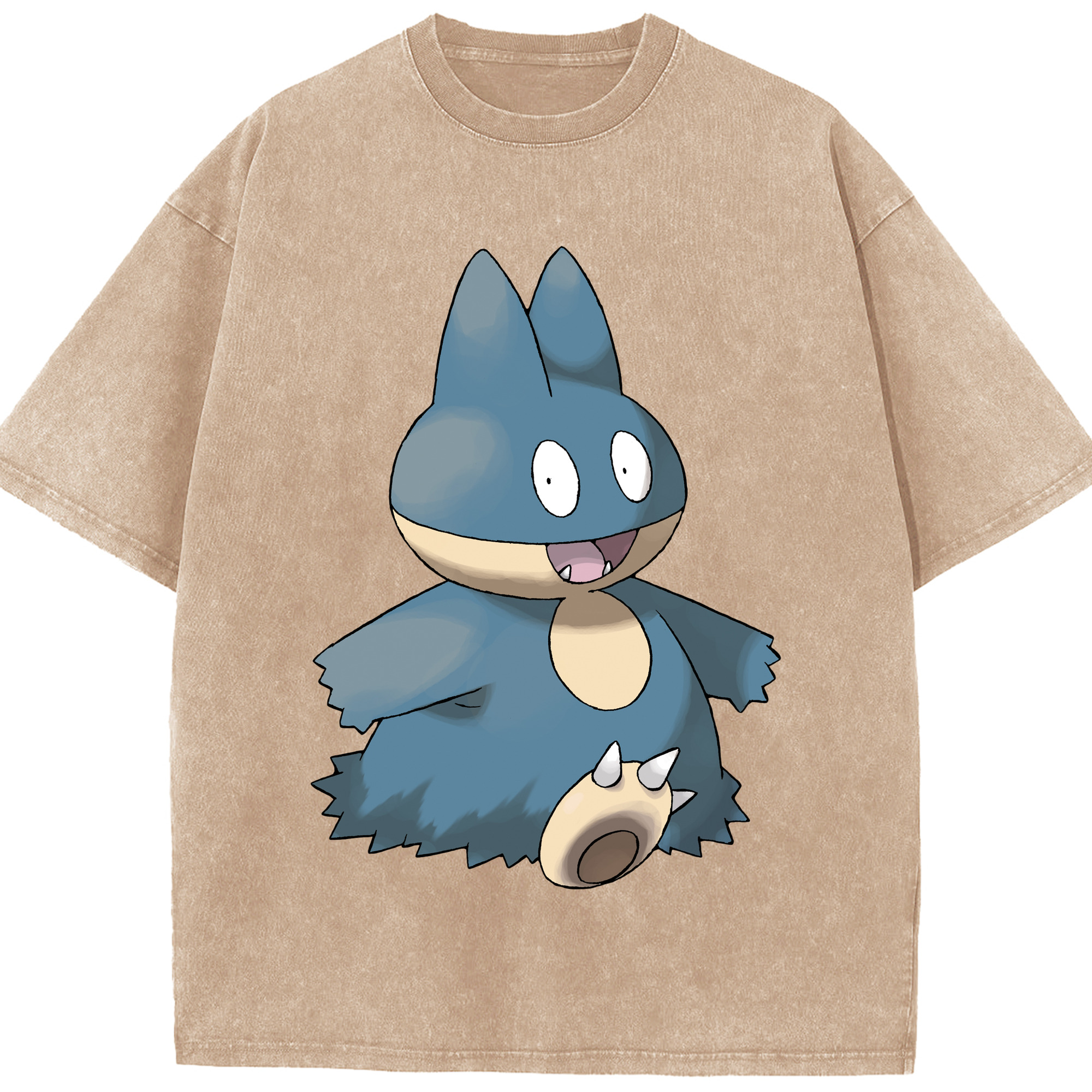 （画像用） ポケットモンスター Pokémon 綿100% ヴィンテージ風 半袖Tシャツ（フロントプリント）