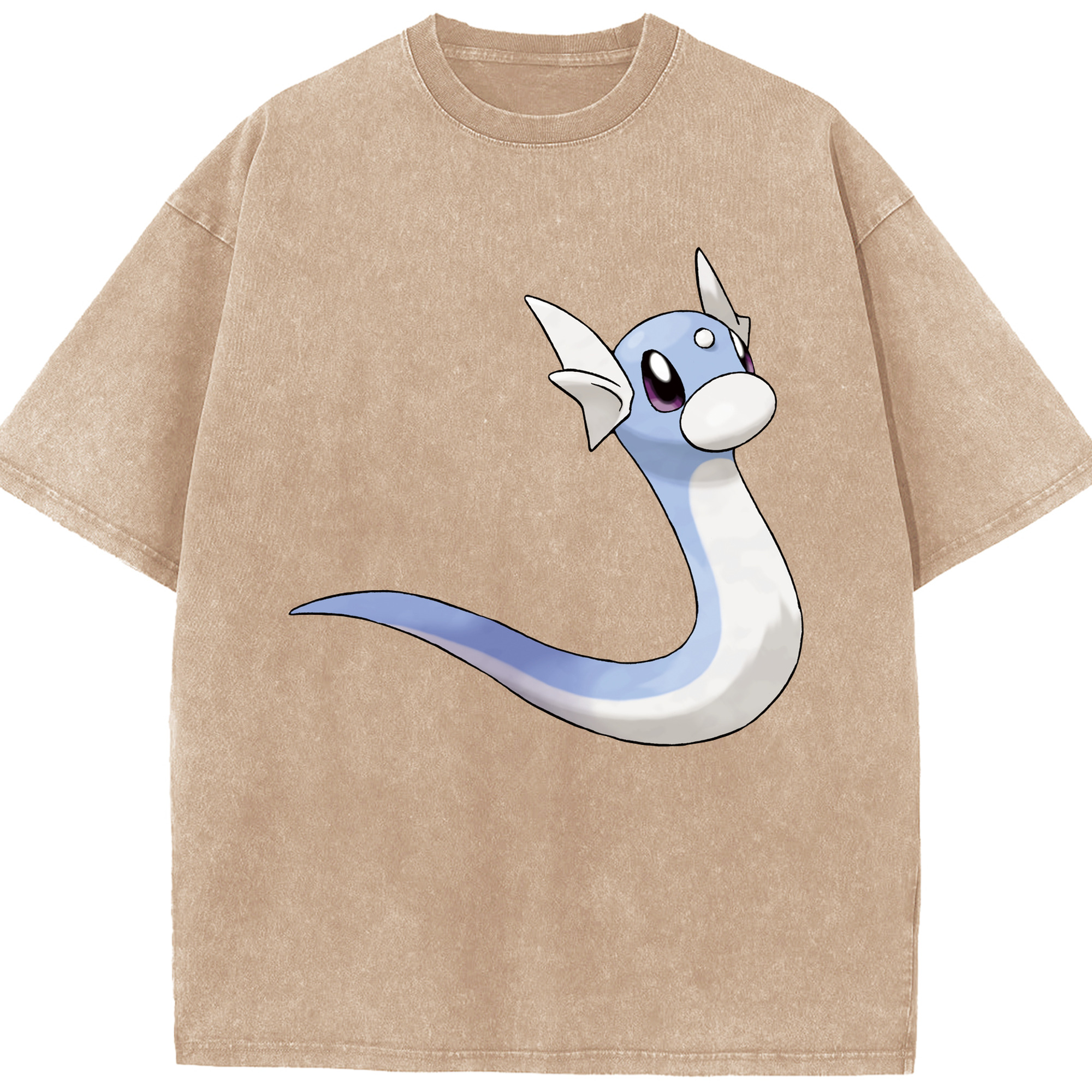 （画像用） ポケットモンスター Pokémon 綿100% ヴィンテージ風 半袖Tシャツ（フロントプリント）