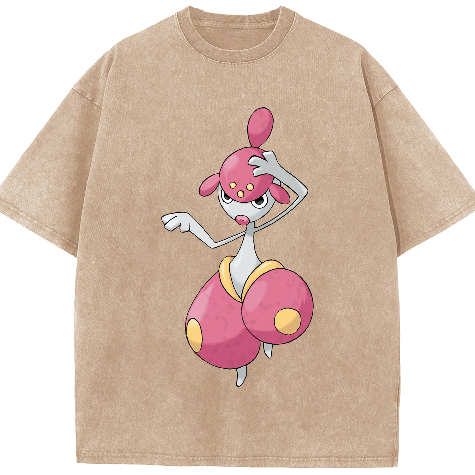 （画像用） ポケットモンスター Pokémon 綿100% ヴィンテージ風 半袖Tシャツ（フロントプリント）