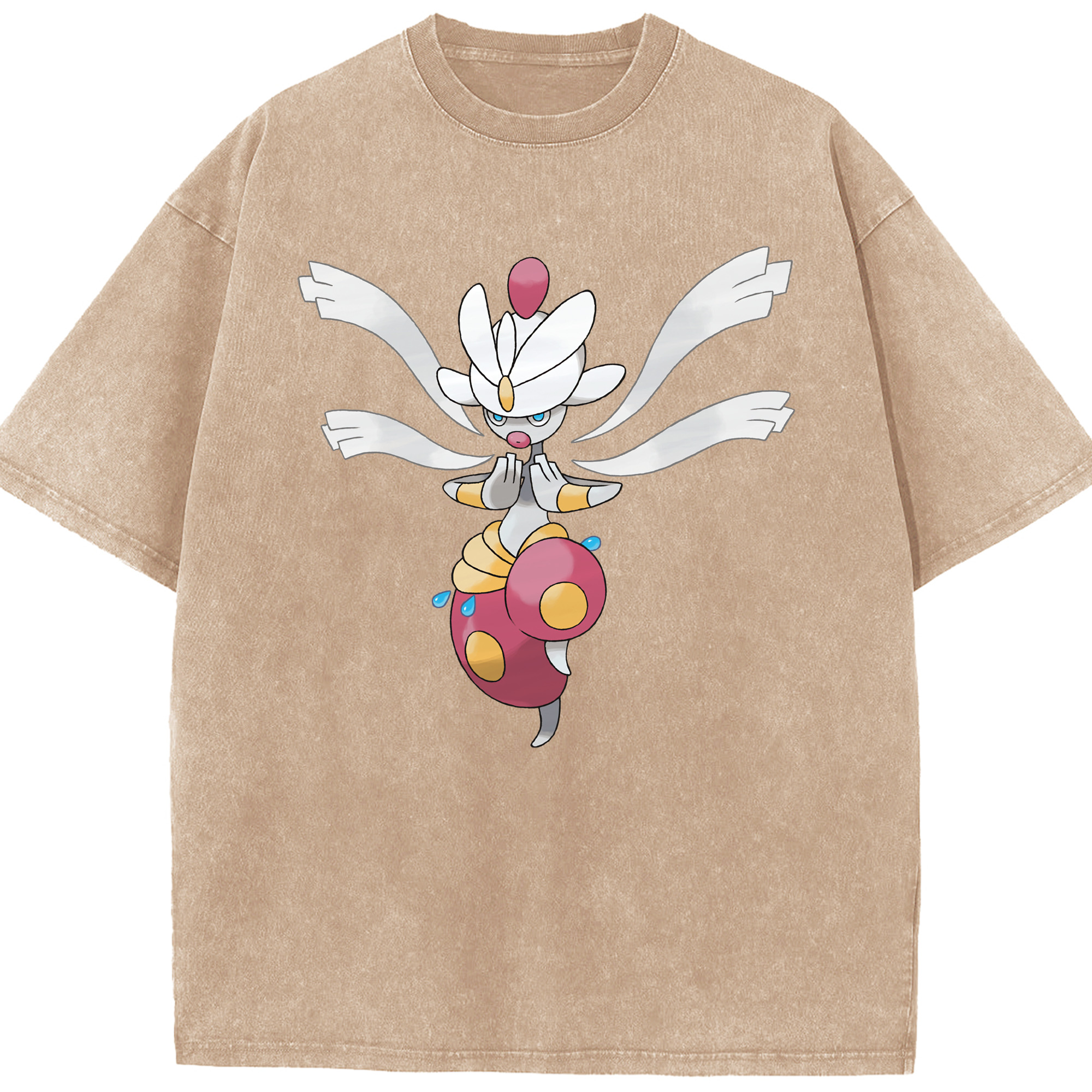 （画像用） ポケットモンスター Pokémon 綿100% ヴィンテージ風 半袖Tシャツ（フロントプリント）