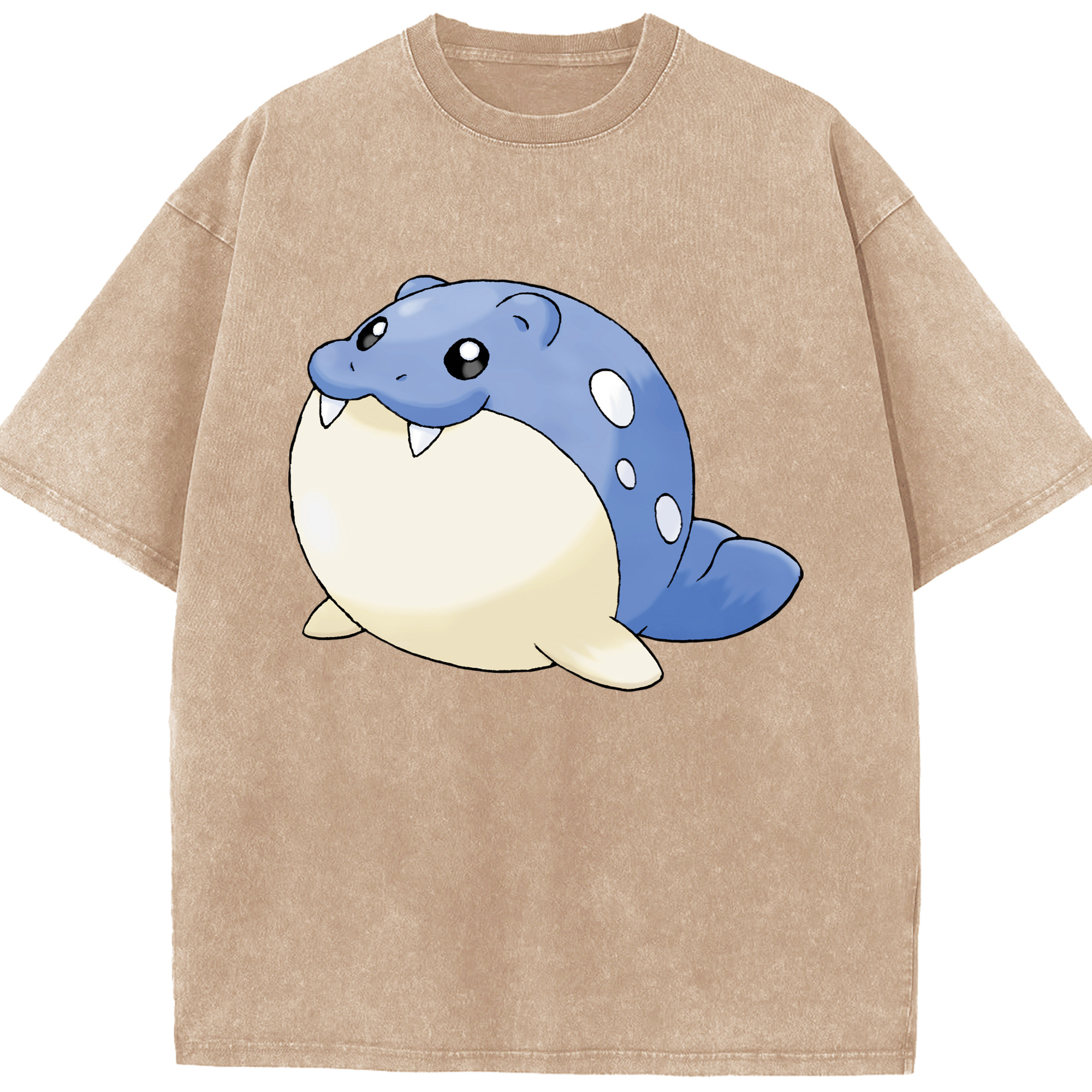 （画像用） ポケットモンスター Pokémon 綿100% ヴィンテージ風 半袖Tシャツ（フロントプリント）