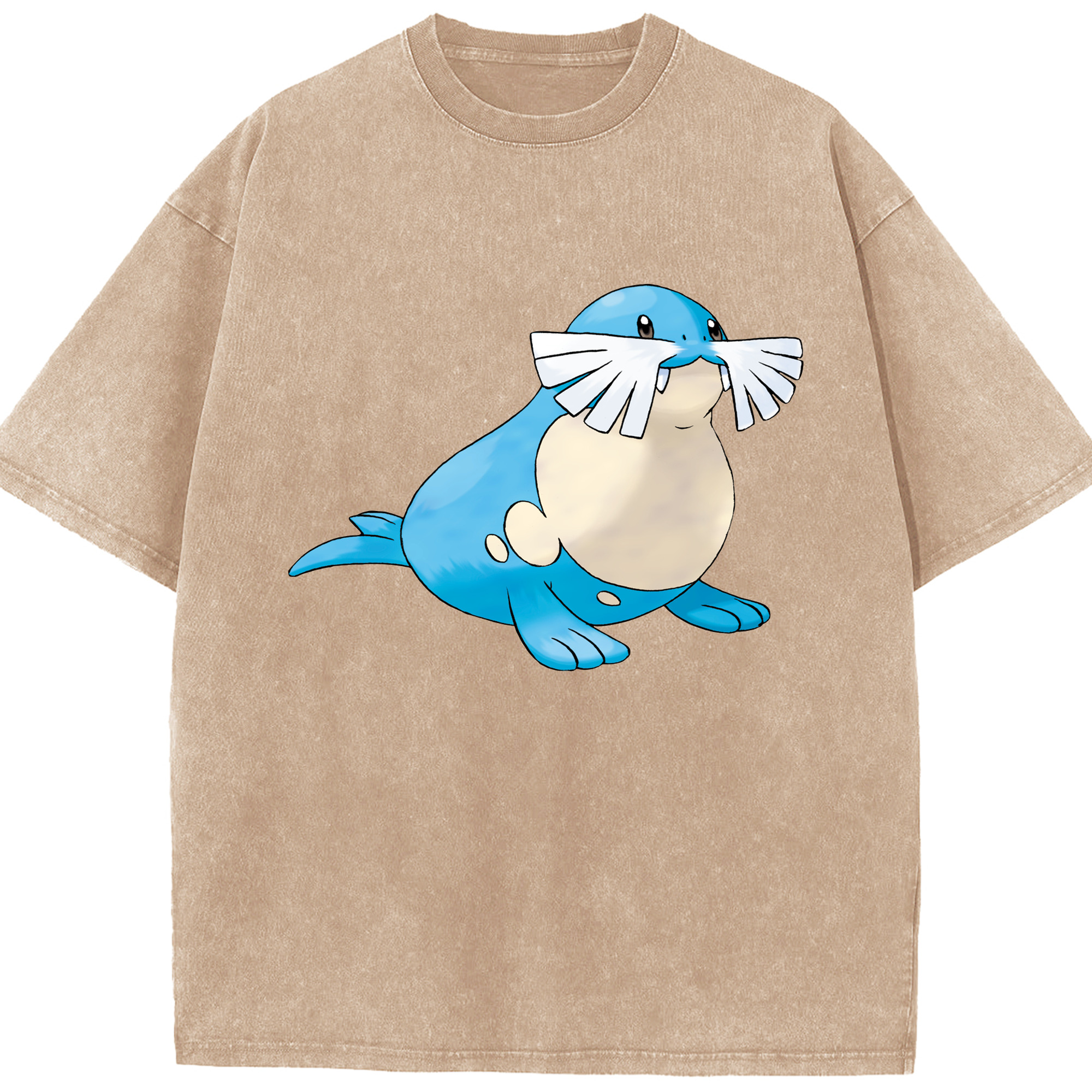 （画像用） ポケットモンスター Pokémon 綿100% ヴィンテージ風 半袖Tシャツ（フロントプリント）