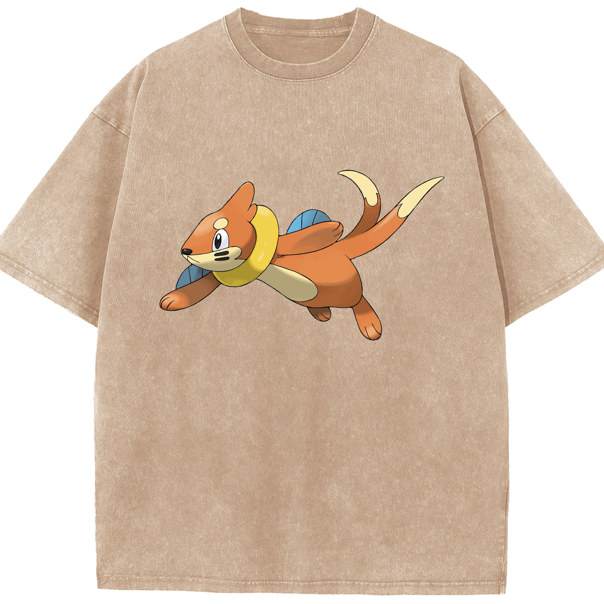 （画像用） ポケットモンスター Pokémon 綿100% ヴィンテージ風 半袖Tシャツ（フロントプリント）