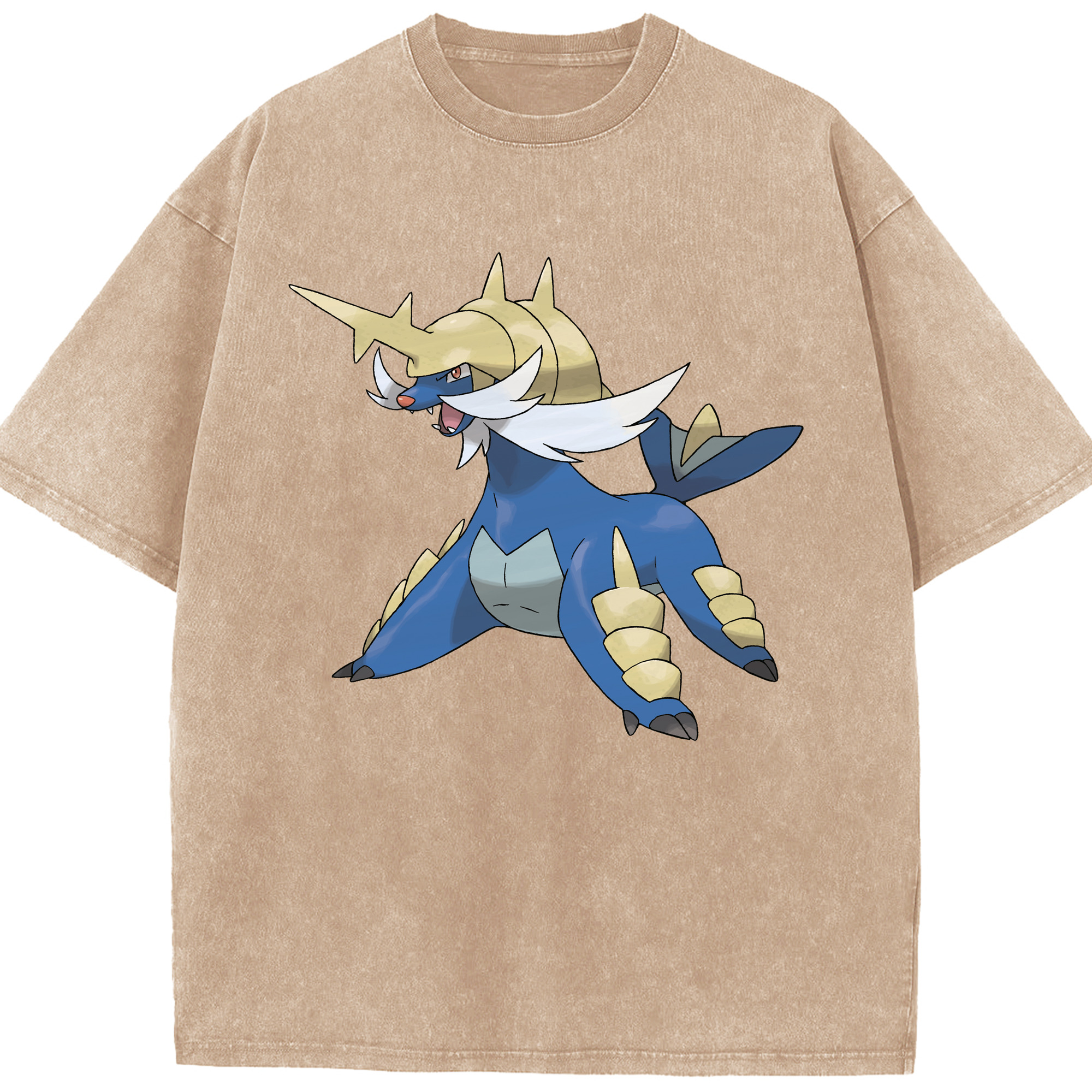 （画像用） ポケットモンスター Pokémon 綿100% ヴィンテージ風 半袖Tシャツ（フロントプリント）
