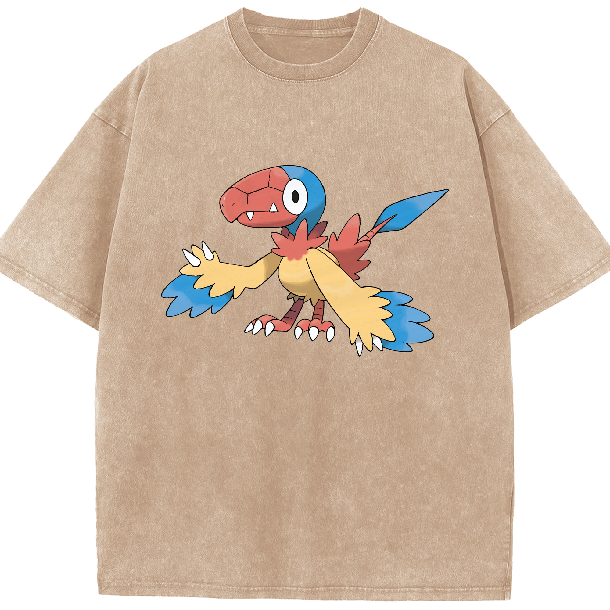 （画像用） ポケットモンスター Pokémon 綿100% ヴィンテージ風 半袖Tシャツ（フロントプリント）