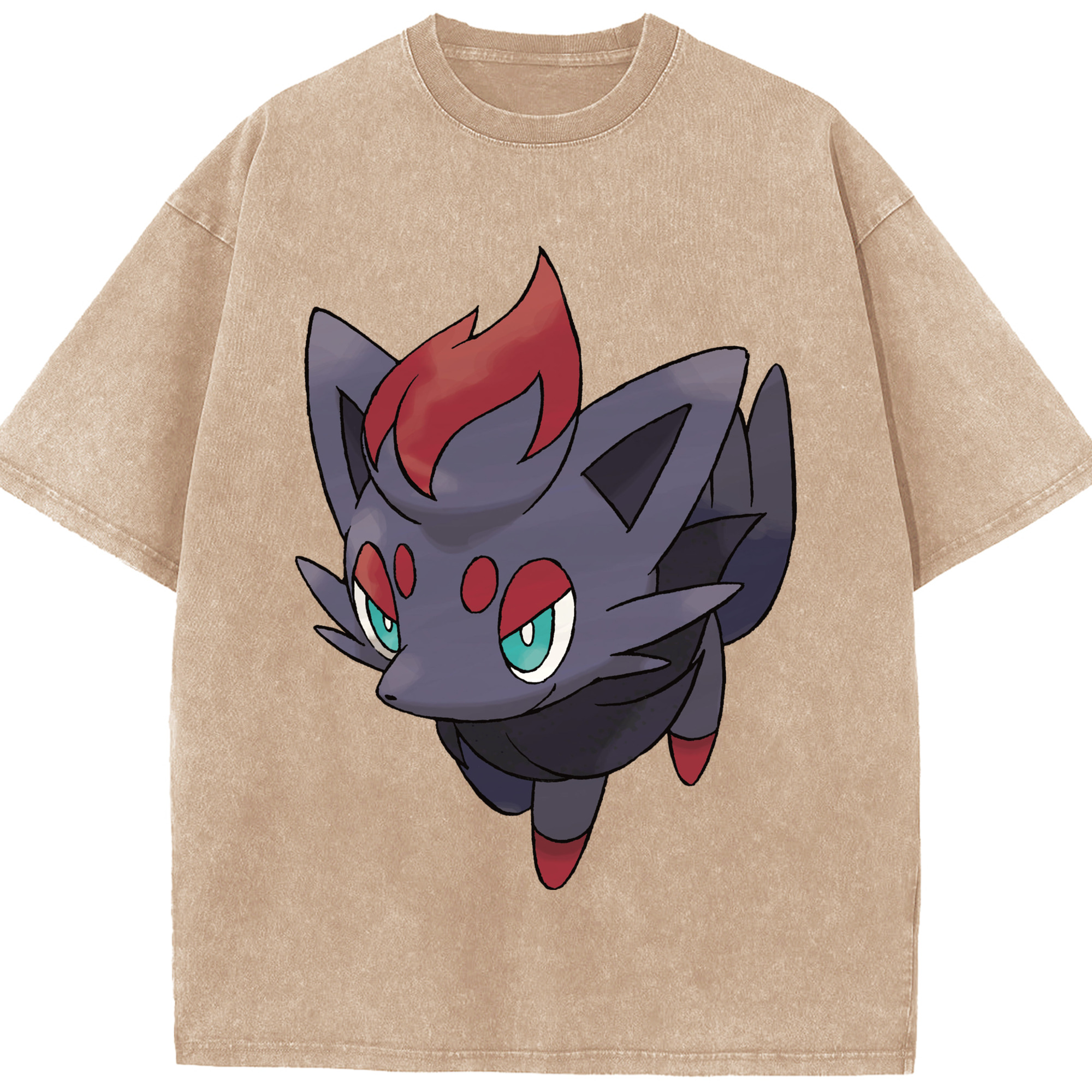 （画像用） ポケットモンスター Pokémon 綿100% ヴィンテージ風 半袖Tシャツ（フロントプリント）