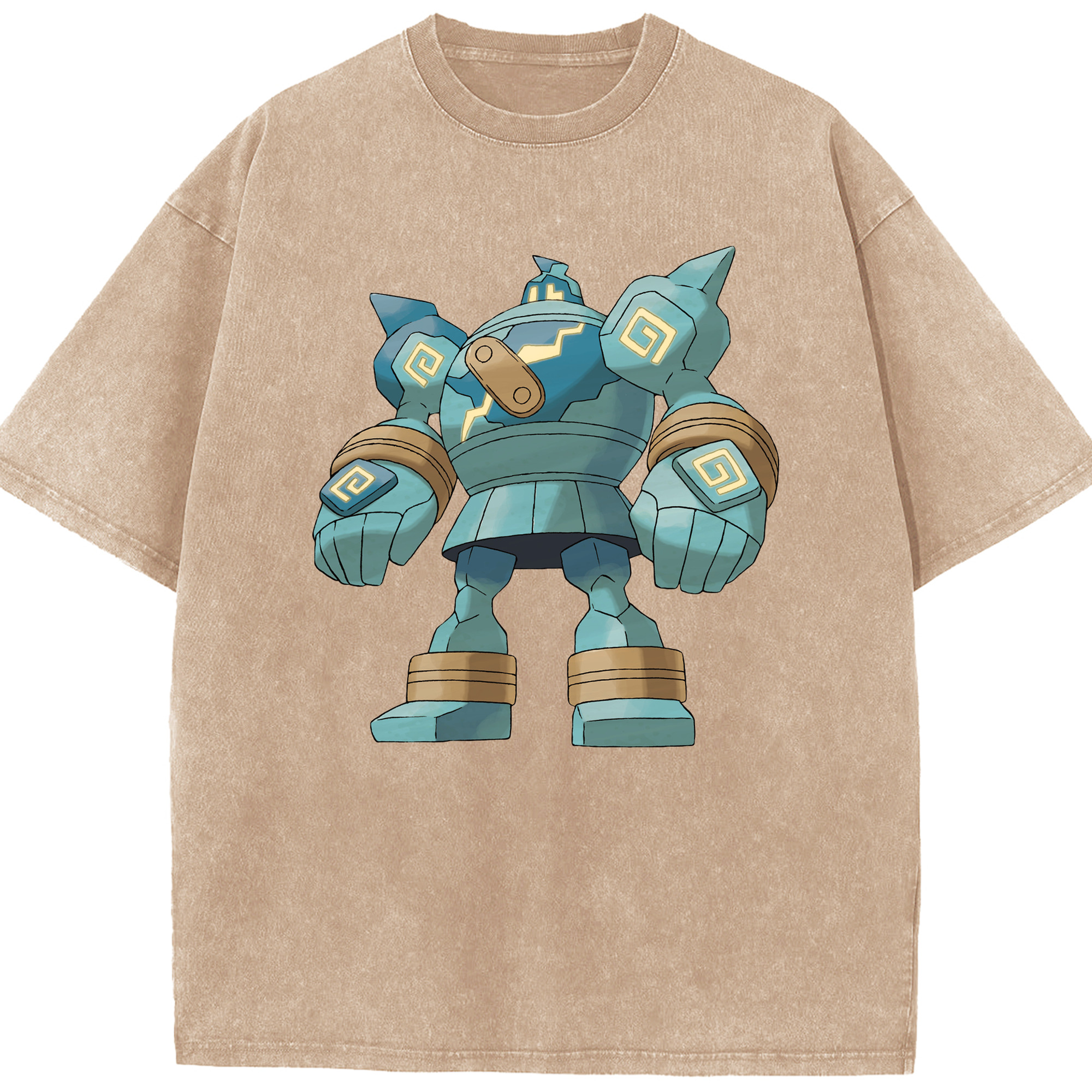 （画像用） ポケットモンスター Pokémon 綿100% ヴィンテージ風 半袖Tシャツ（フロントプリント）