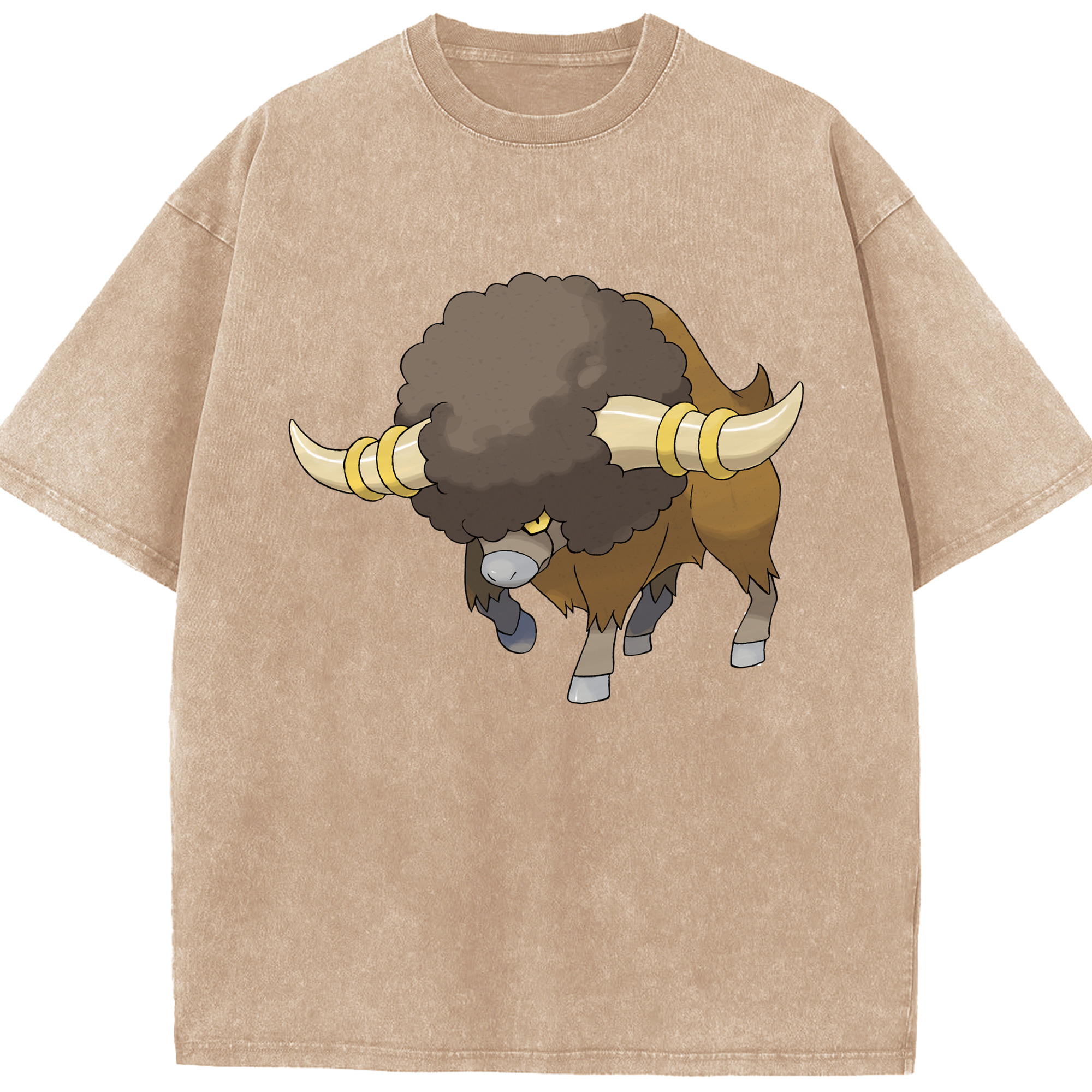 （画像用） ポケットモンスター Pokémon 綿100% ヴィンテージ風 半袖Tシャツ（フロントプリント）