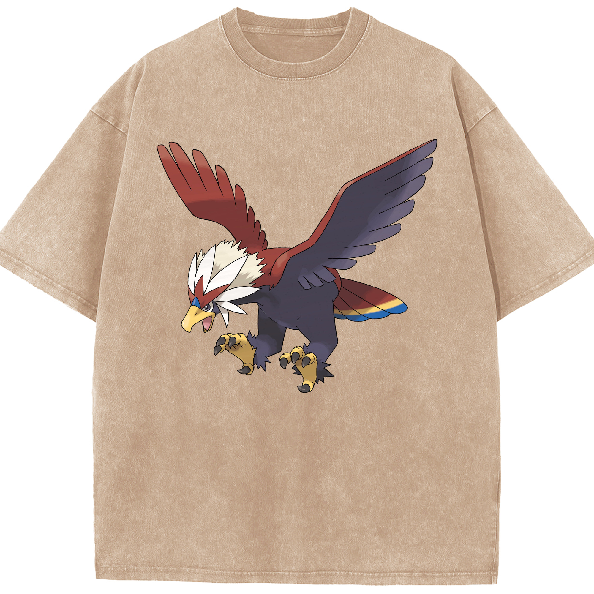 （画像用） ポケットモンスター Pokémon 綿100% ヴィンテージ風 半袖Tシャツ（フロントプリント）