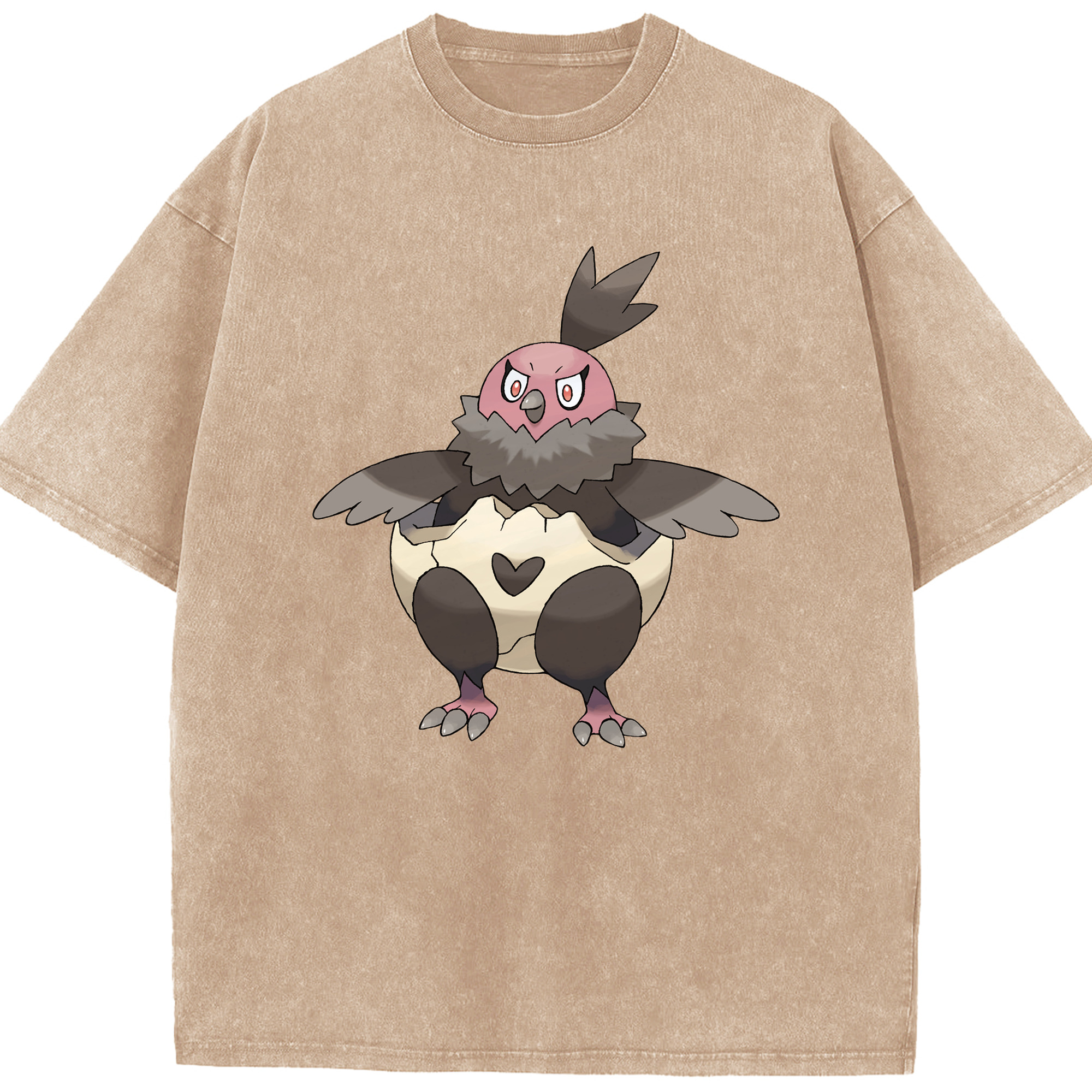 （画像用） ポケットモンスター Pokémon 綿100% ヴィンテージ風 半袖Tシャツ（フロントプリント）