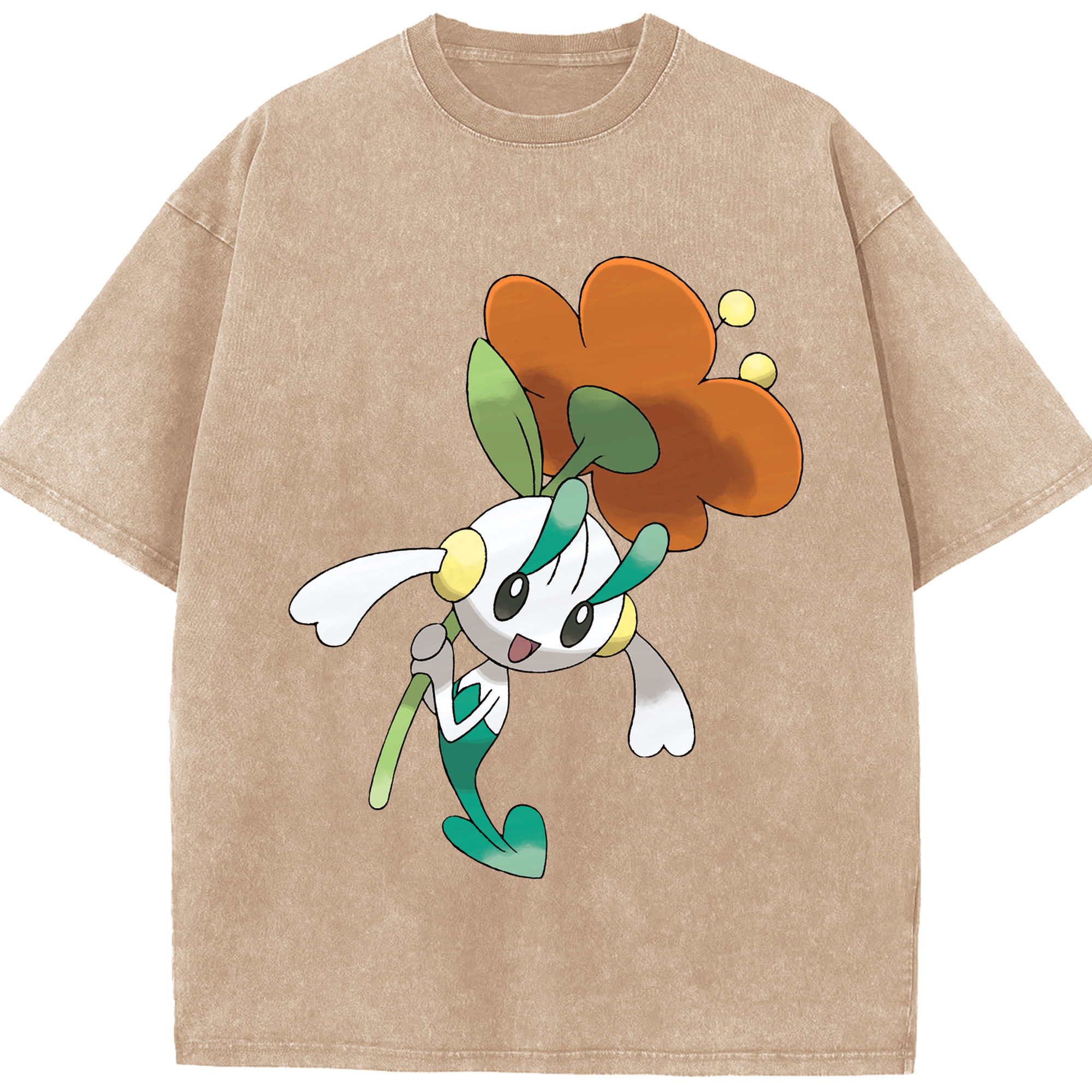（画像用） ポケットモンスター Pokémon 綿100% ヴィンテージ風 半袖Tシャツ（フロントプリント）
