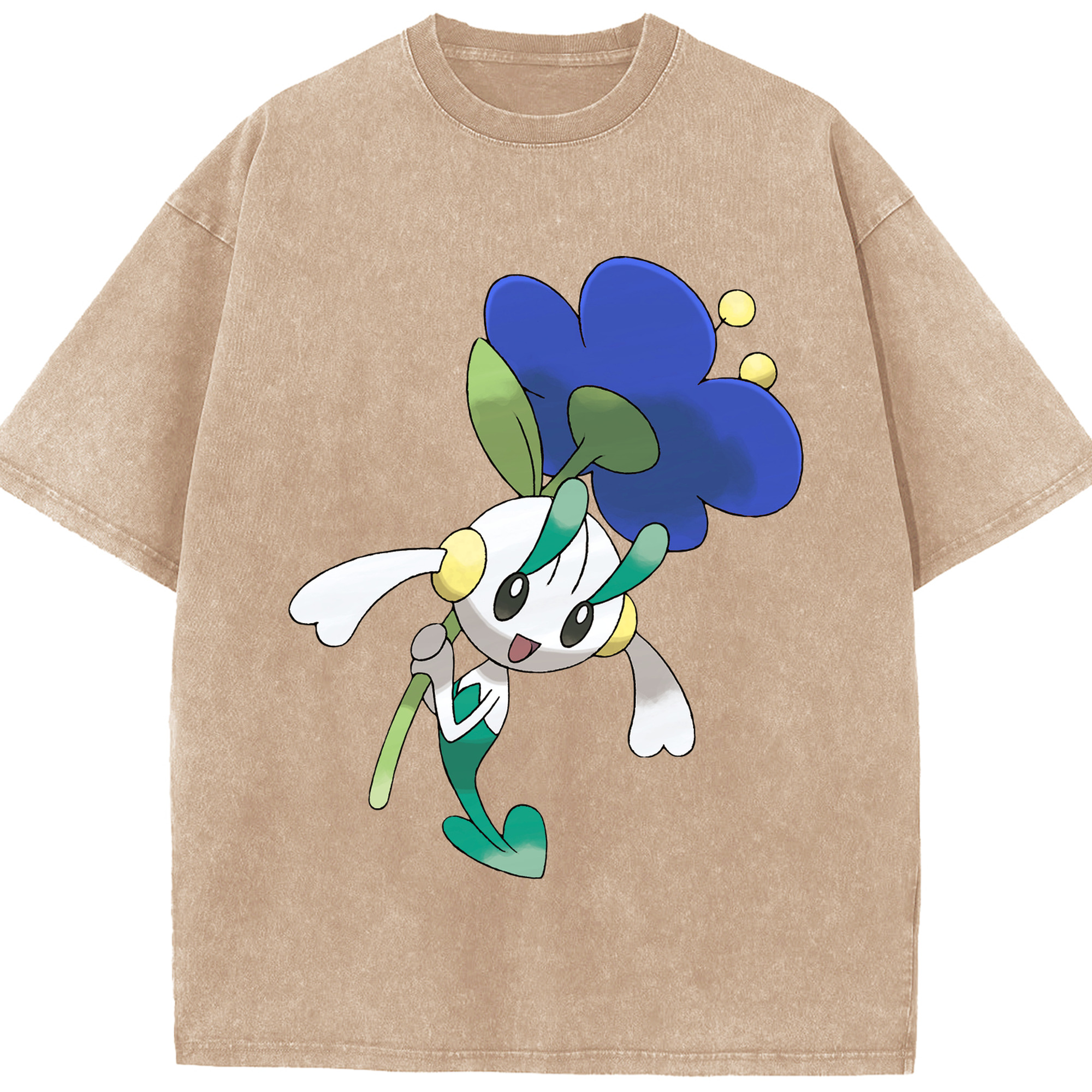 （画像用） ポケットモンスター Pokémon 綿100% ヴィンテージ風 半袖Tシャツ（フロントプリント）
