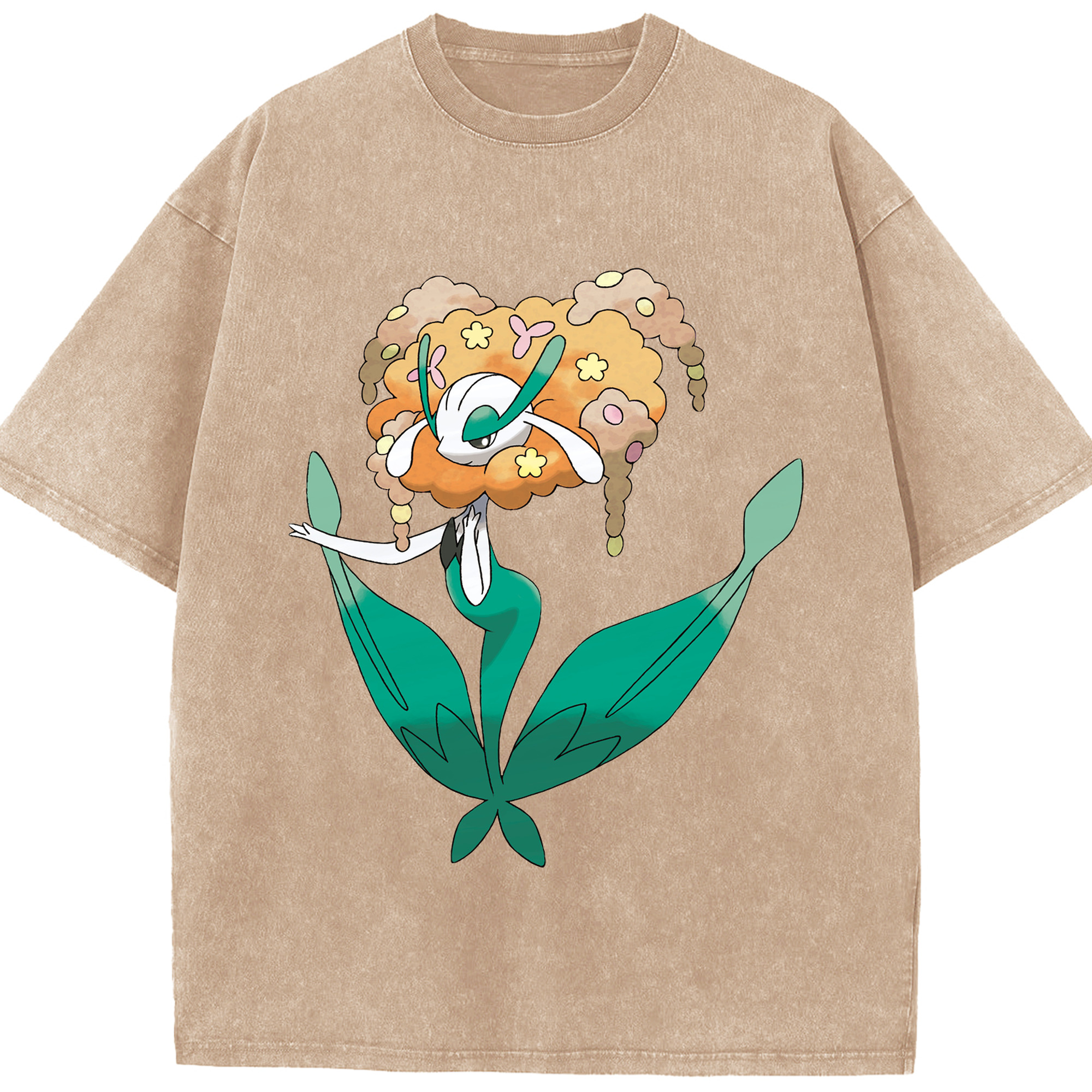 （画像用） ポケットモンスター Pokémon 綿100% ヴィンテージ風 半袖Tシャツ（フロントプリント）