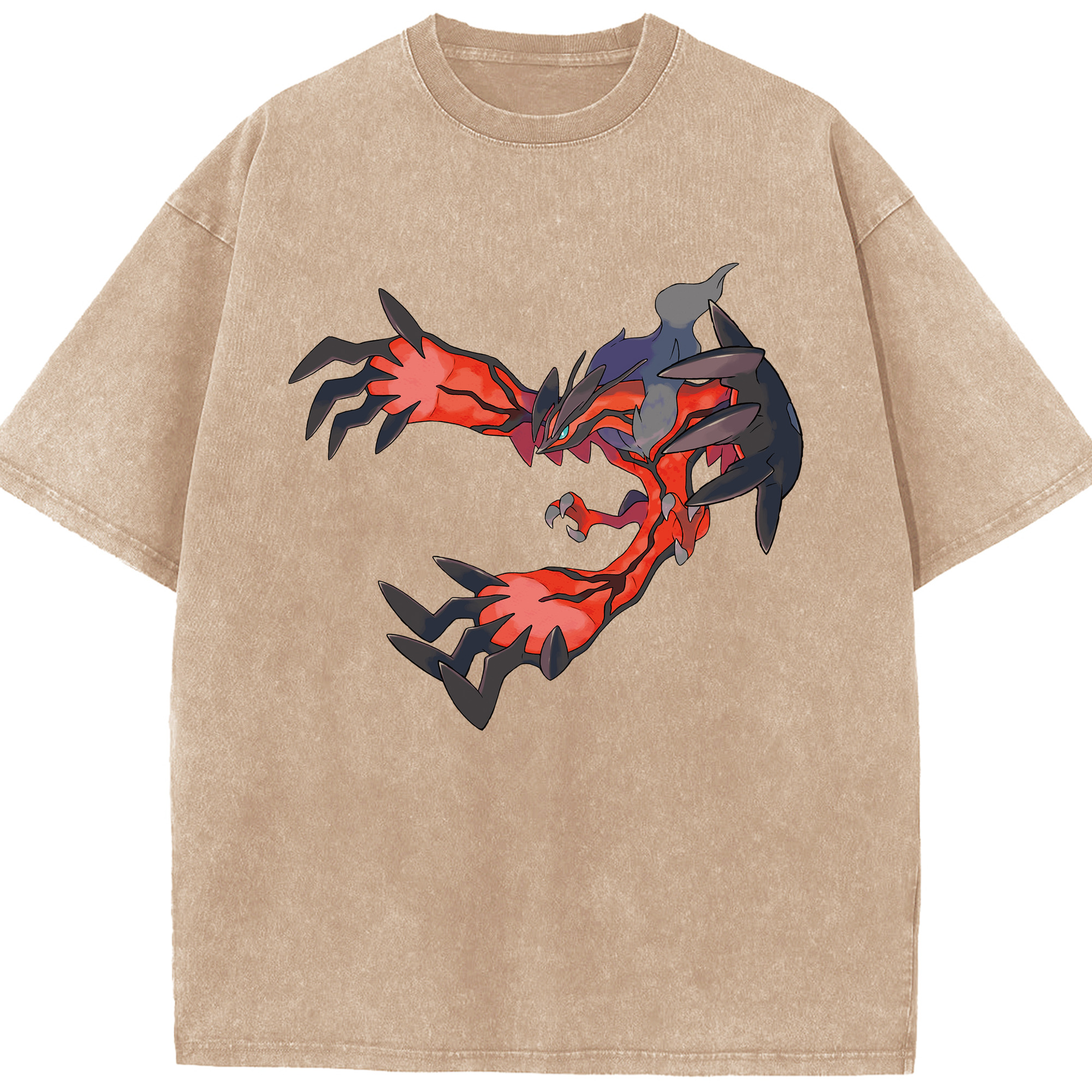 （画像用） ポケットモンスター Pokémon 綿100% ヴィンテージ風 半袖Tシャツ（フロントプリント）