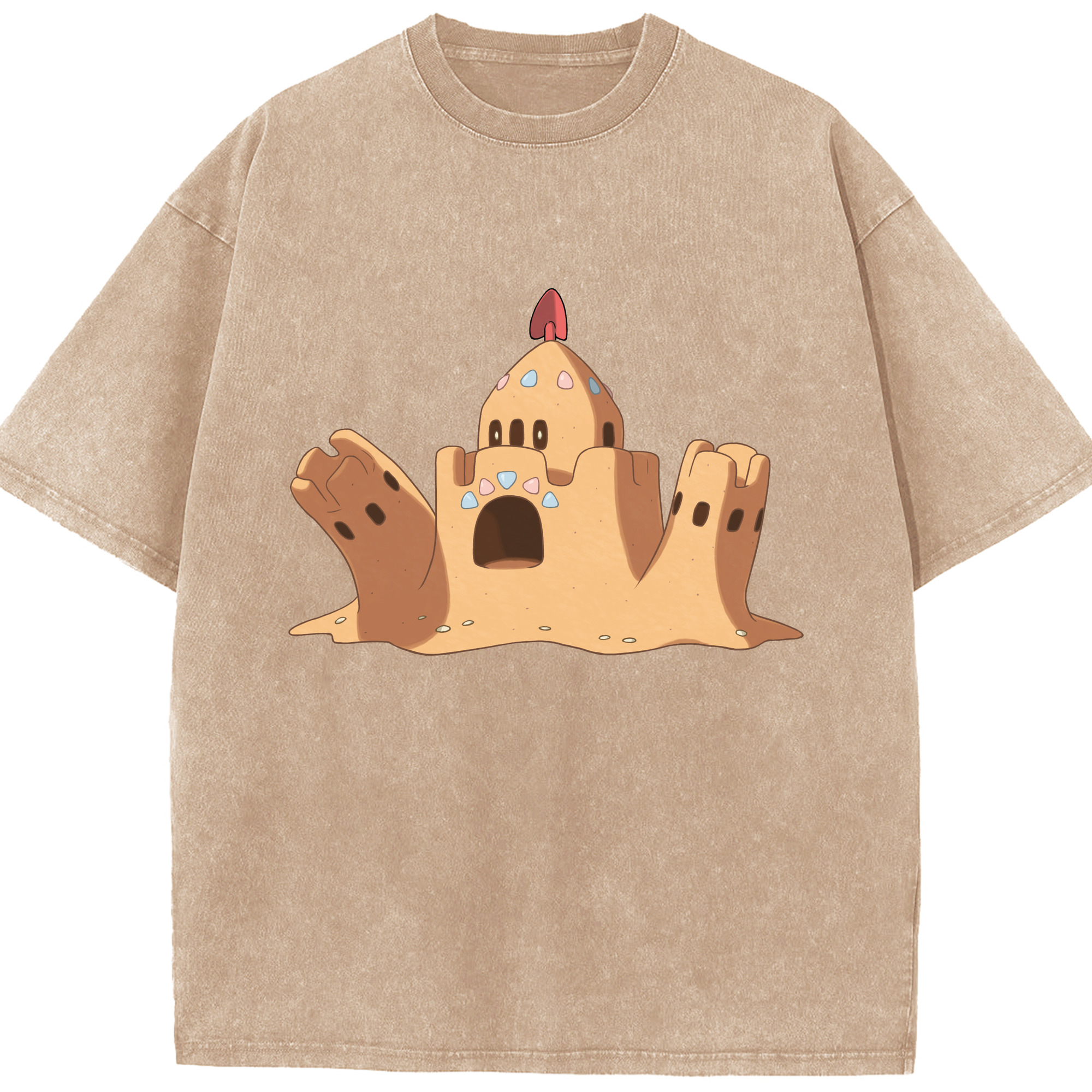 （画像用） ポケットモンスター Pokémon 綿100% ヴィンテージ風 半袖Tシャツ（フロントプリント）