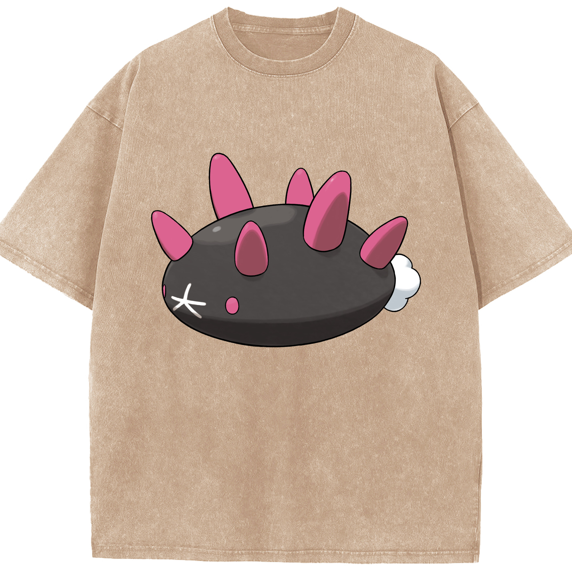 （画像用） ポケットモンスター Pokémon 綿100% ヴィンテージ風 半袖Tシャツ（フロントプリント）