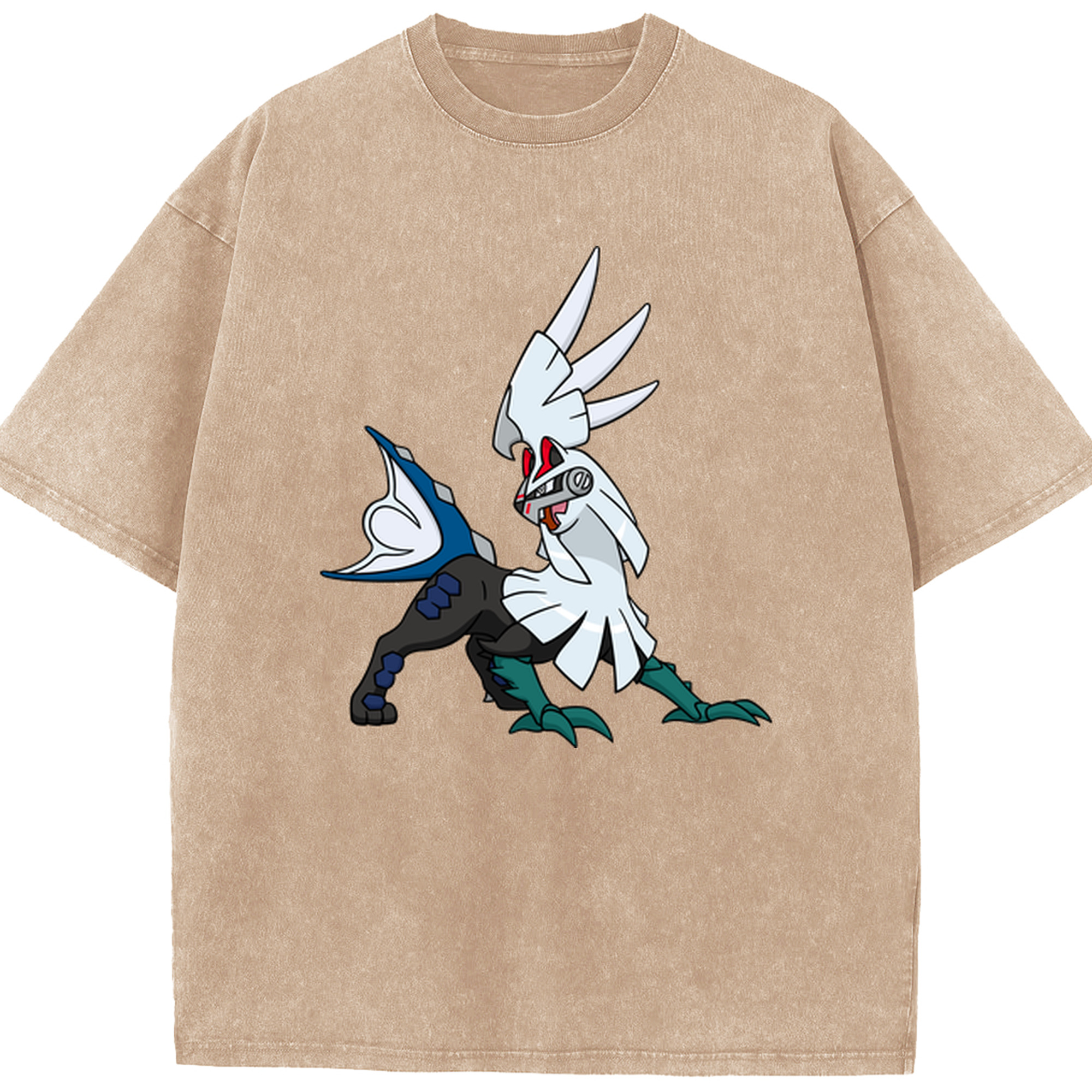 （画像用） ポケットモンスター Pokémon 綿100% ヴィンテージ風 半袖Tシャツ（フロントプリント）