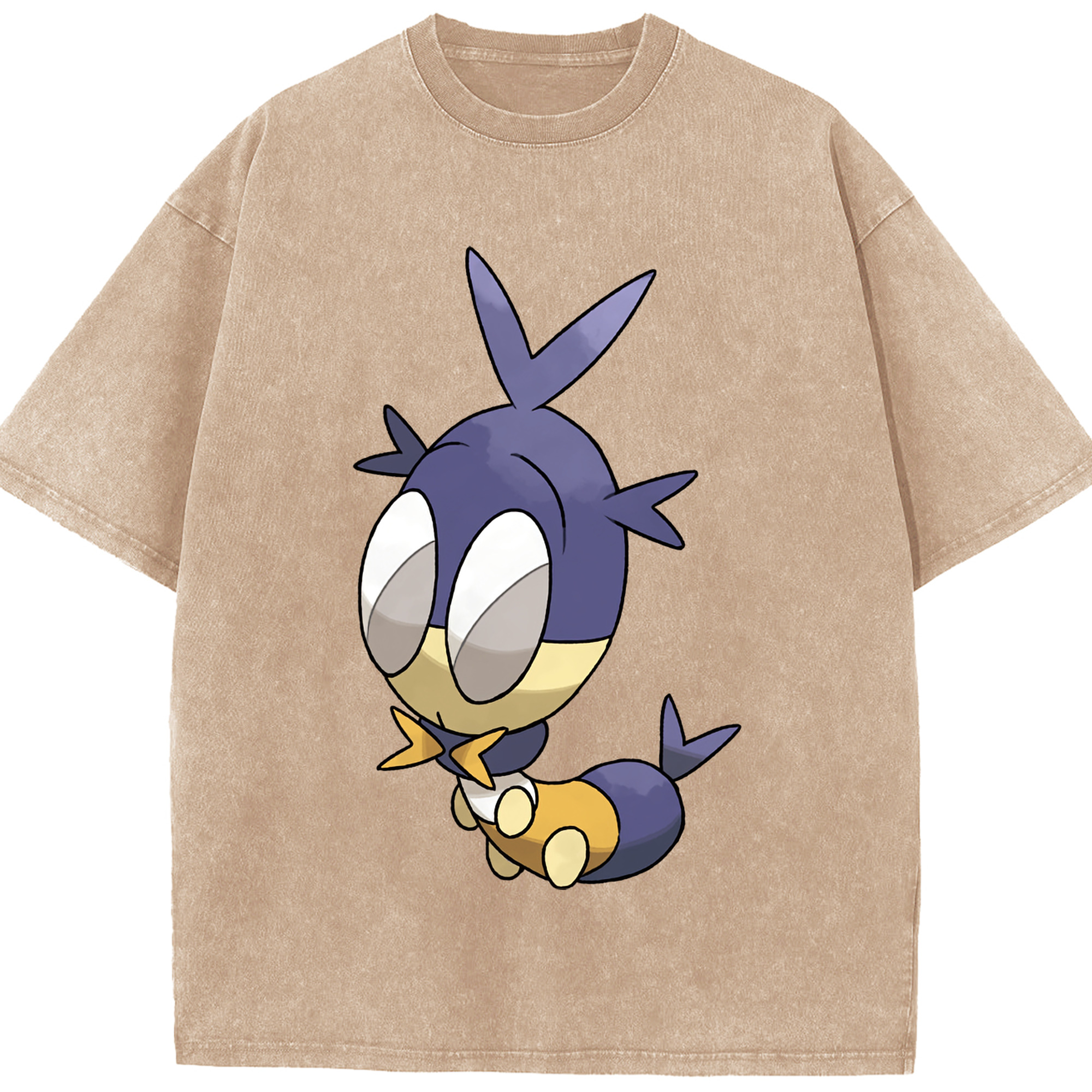（画像用） ポケットモンスター Pokémon 綿100% ヴィンテージ風 半袖Tシャツ（フロントプリント）