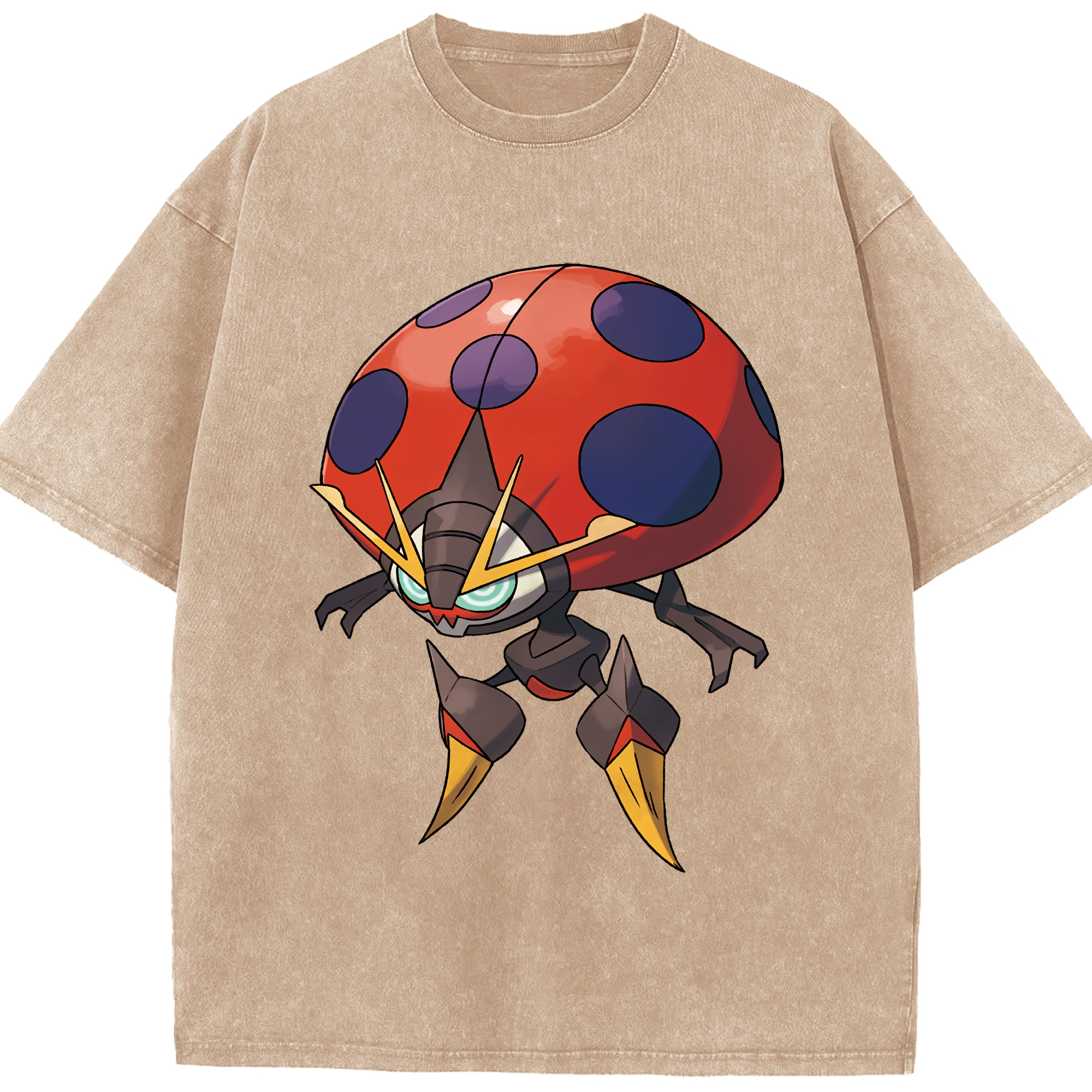 （画像用） ポケットモンスター Pokémon 綿100% ヴィンテージ風 半袖Tシャツ（フロントプリント）